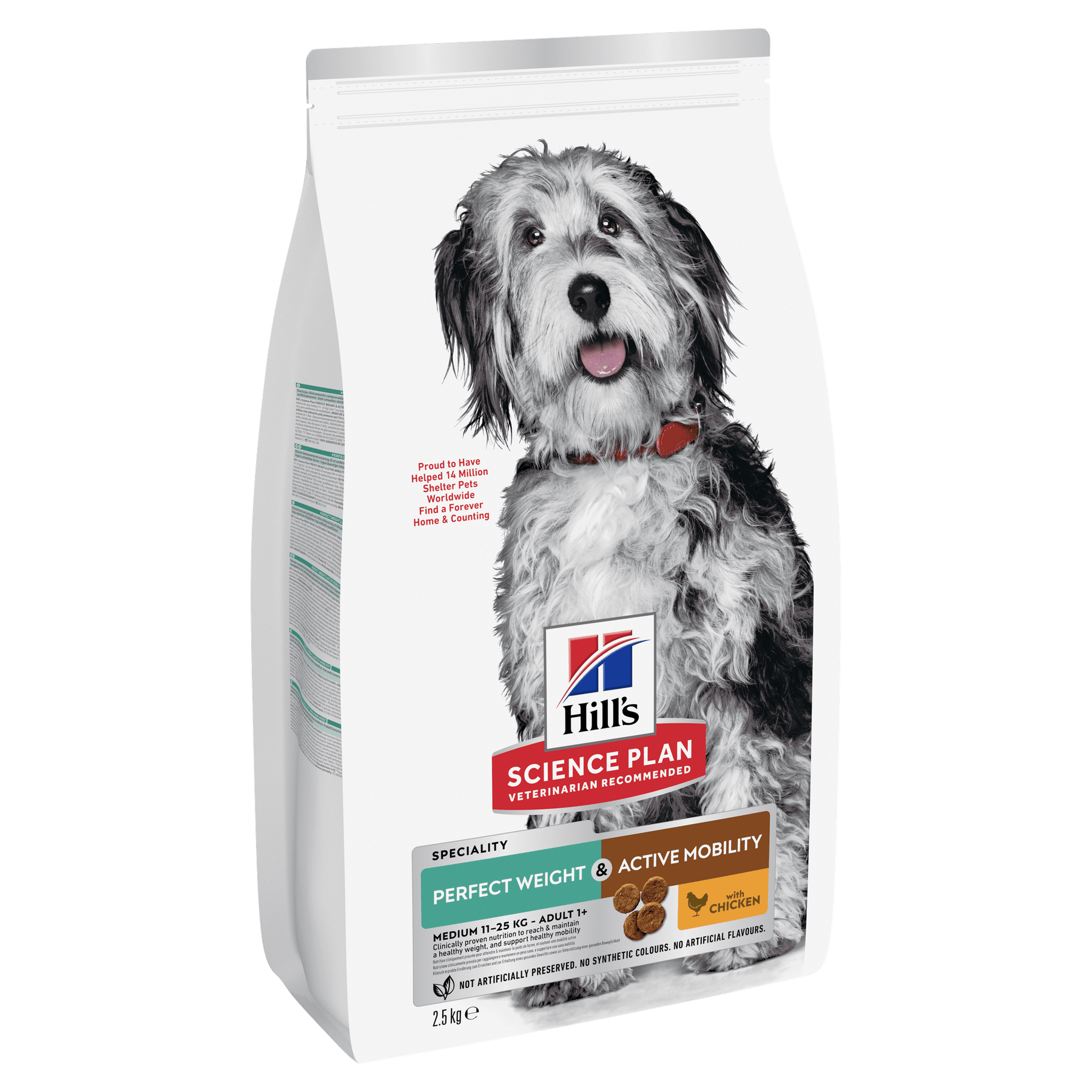 Hill's™ Science Plan Perfect Weight & Active Mobility Medium Dry Dog Food Chicken 12kg