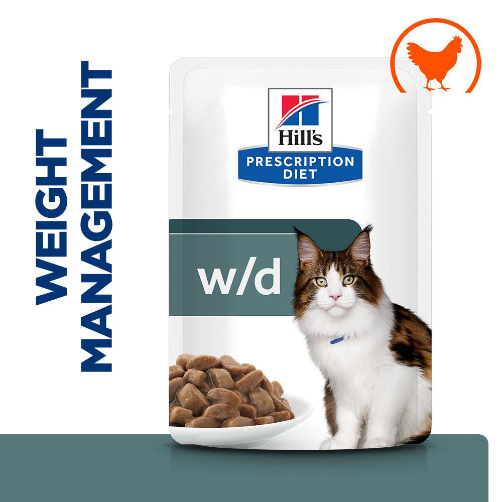 Hill's™ Prescription Diet™ w/d Multi-Benefit Wet Cat Food with Chicken