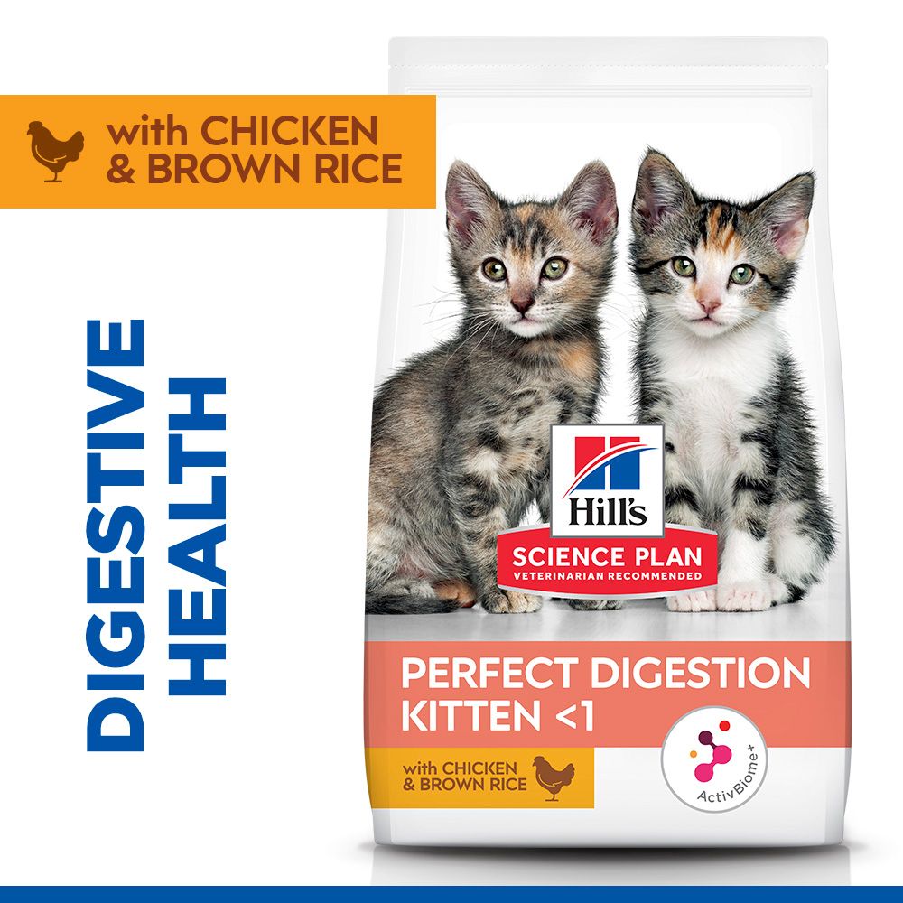 Hill's™ Science Plan Perfect Digestion Kitten Food with Chicken & Brown Rice