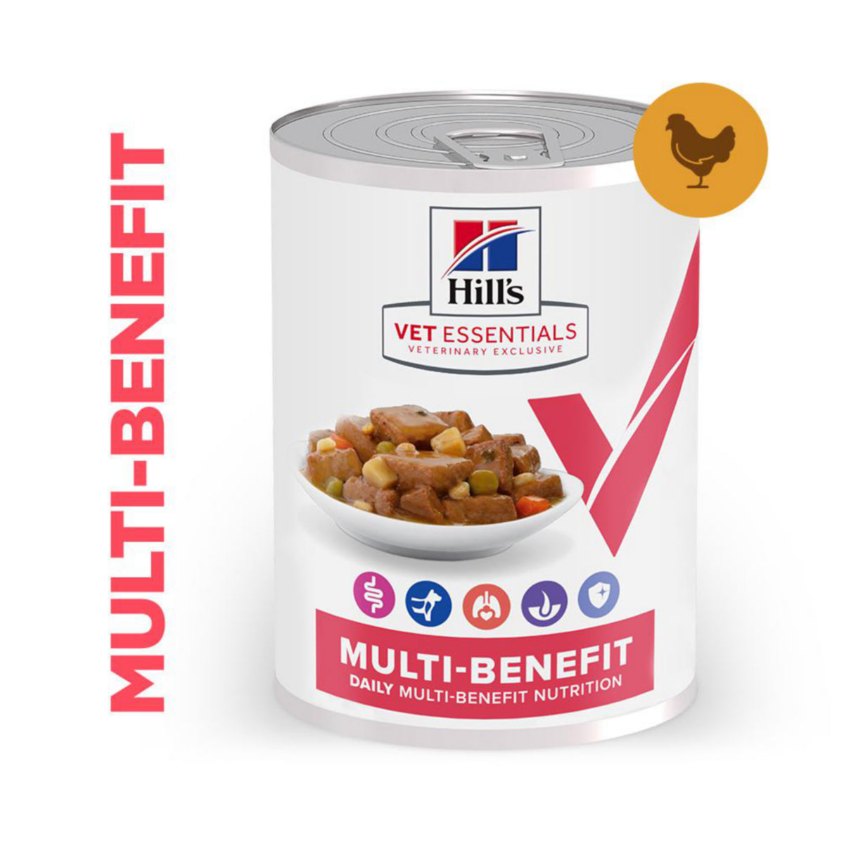 Hill's™ VET ESSENTIALS™ MULTI-BENEFIT Adult Wet Dog Food with Tender Chicken & Vegetables