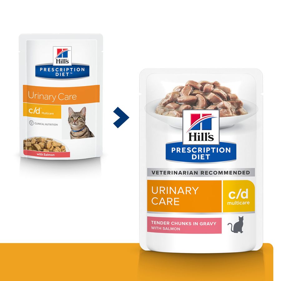 Hill's™ Prescription Diet™ c/d™ Multicare Cat Food with Salmon