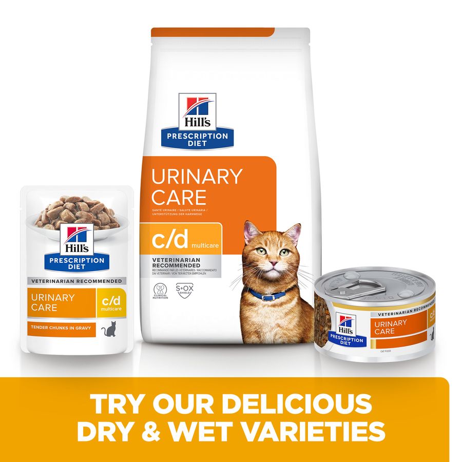 Hill's™ Prescription Diet™ c/d™ Multicare Cat Food with Salmon