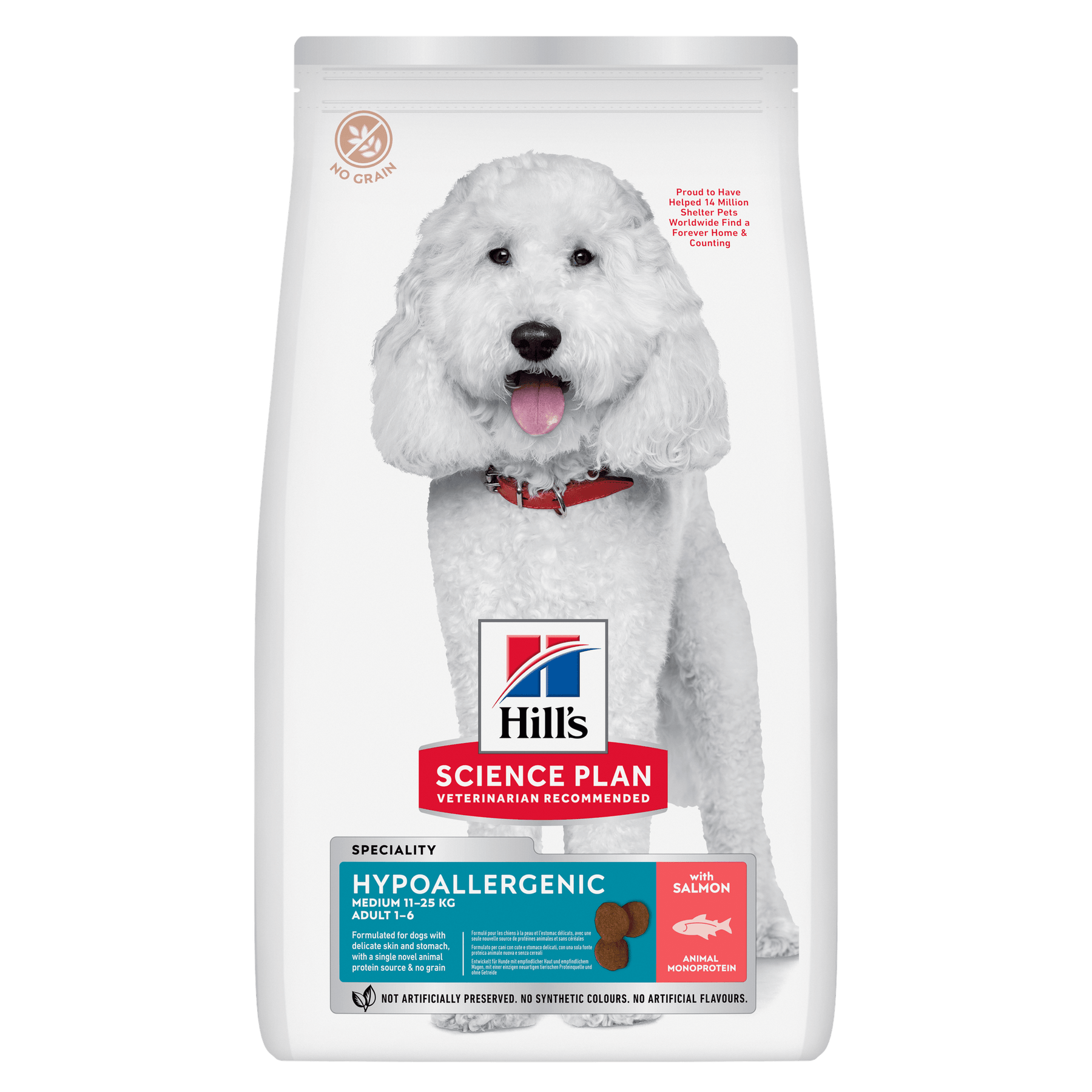 Hill's™ Science Plan Hypoallergenic Adult Medium Breed Dry Food with Salmon