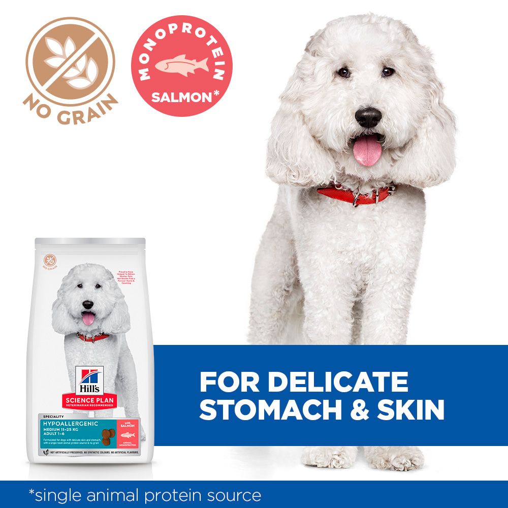 Hill's™ Science Plan Hypoallergenic Adult Medium Breed Dry Food with Salmon