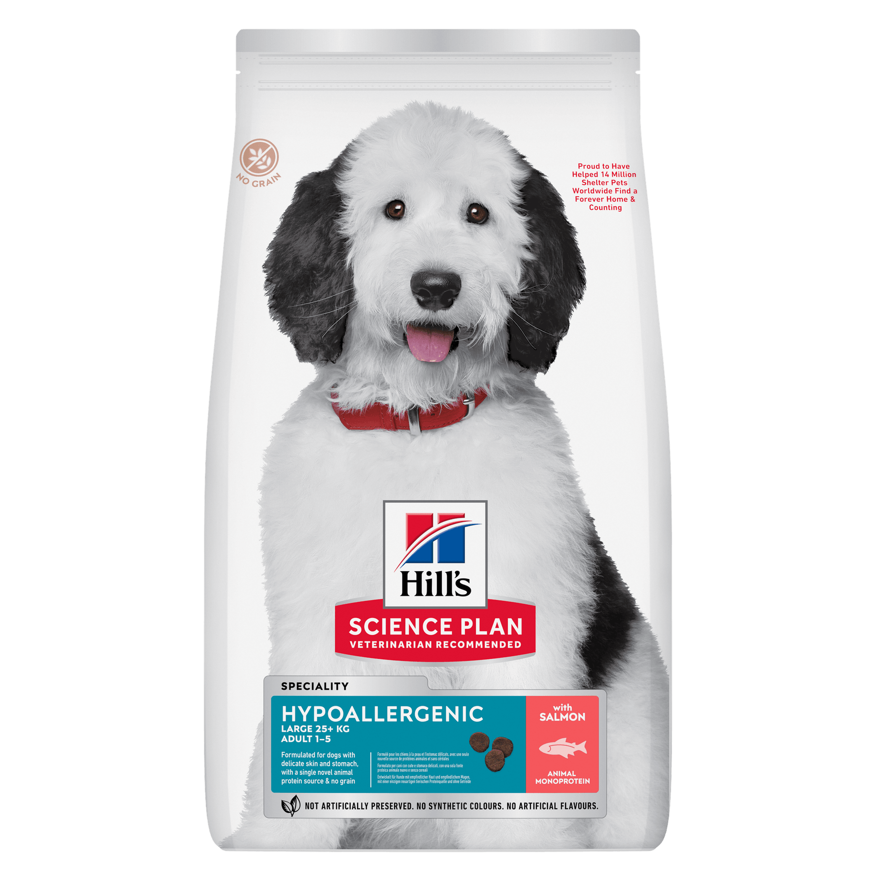 Hill's™ Science Plan Hypoallergenic Adult Large Breed Dry Dog Food with Salmon 14kg