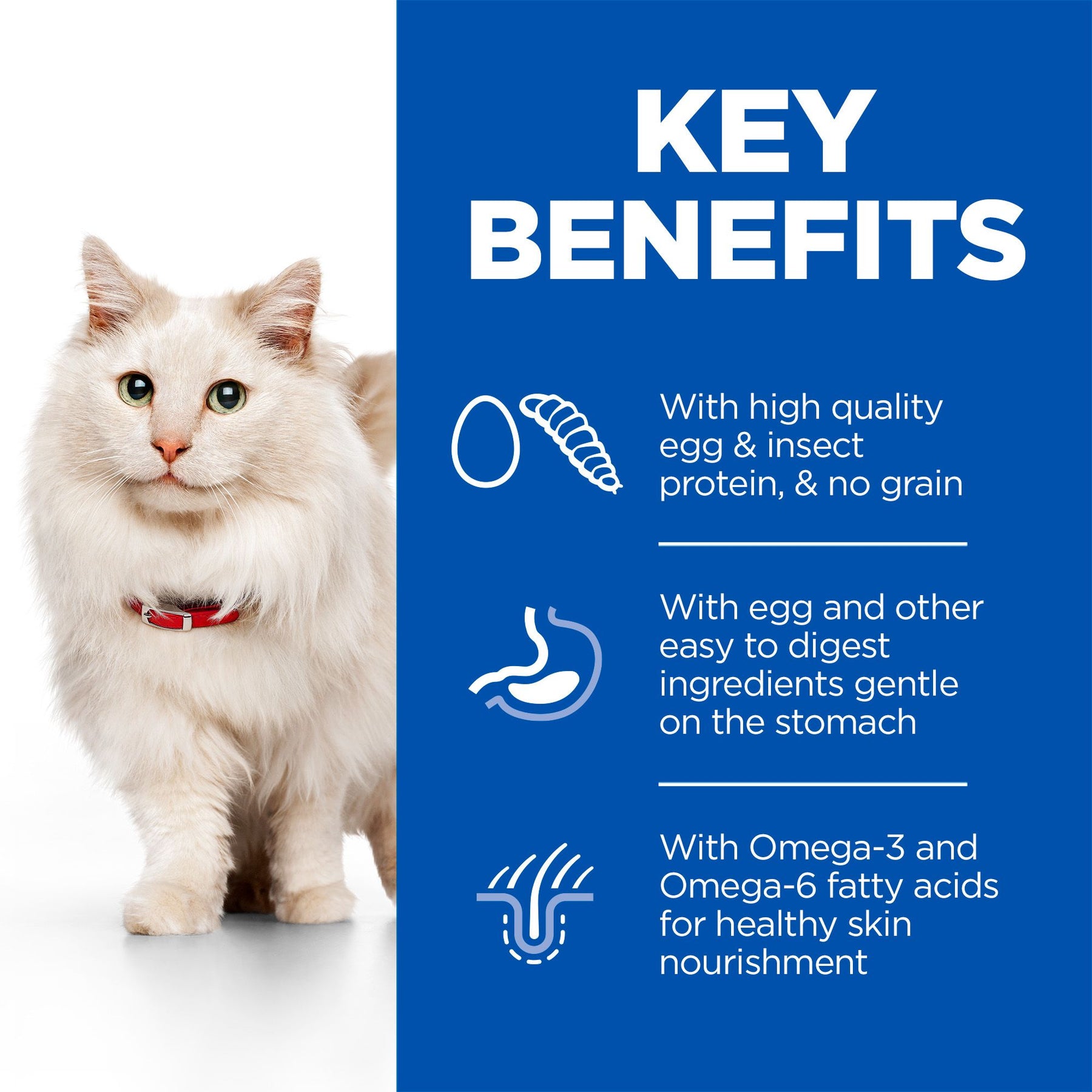 Hill's™ Science Plan Hypoallergenic Adult Dry Cat Food with with Egg & Insect Protein