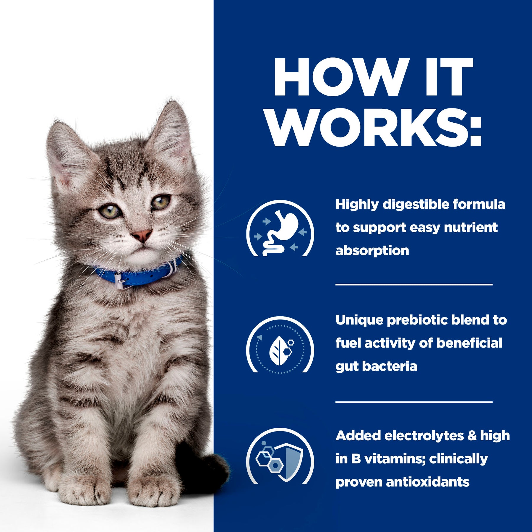 Hill's™ Prescription Diet™ i/d Digestive Care Dry Kitten Food with Chicken
