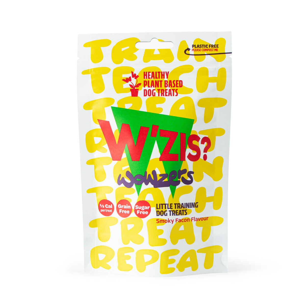 W'ZIS Wowzers 1/2-Calorie Dog Training Treat Pouch - Smoky Flavour 80g
