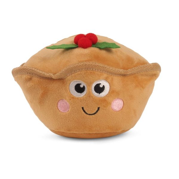 Zoon Mince Pie Pal Dog Toy