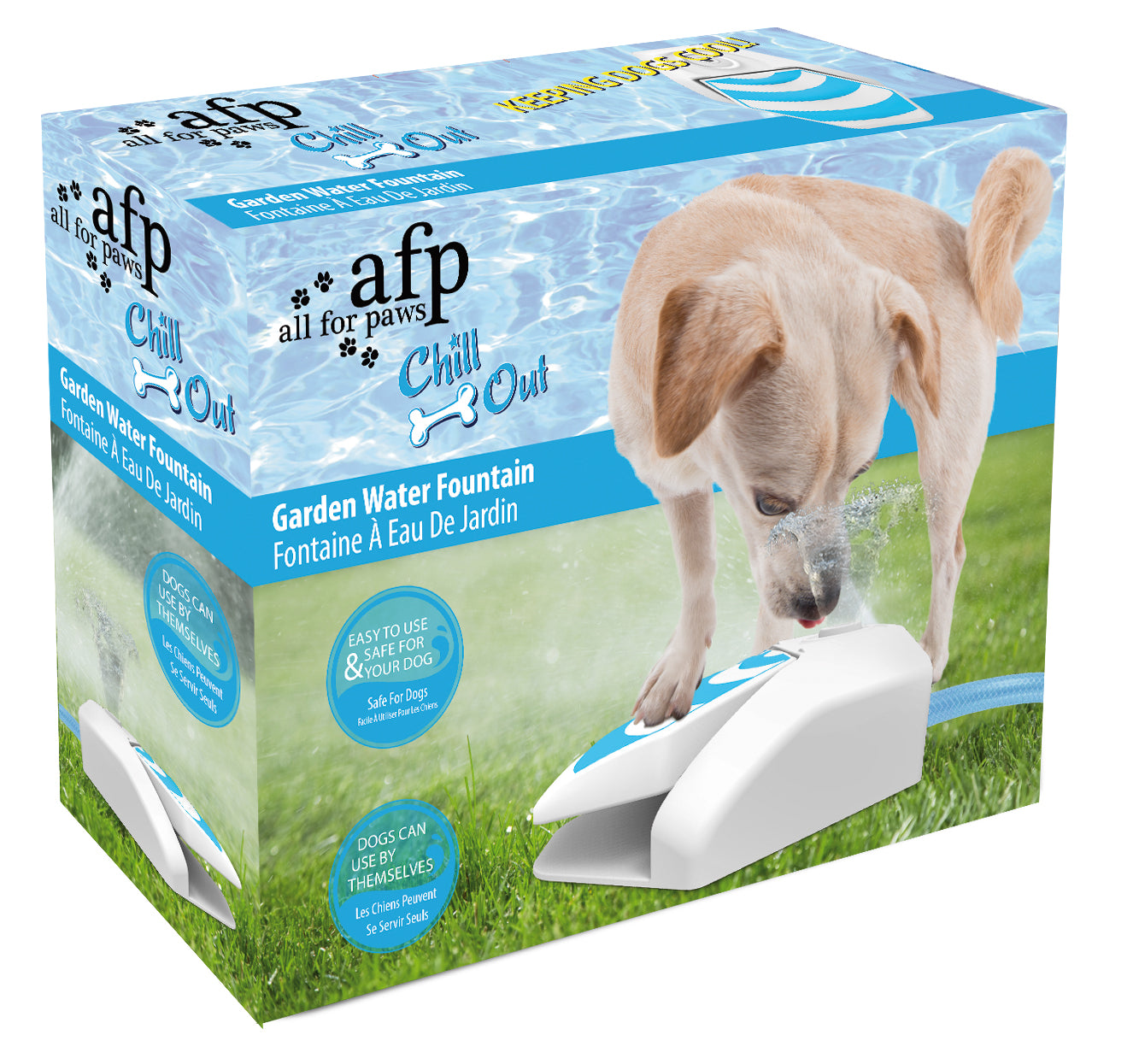 All For Paws Chill Out Garden Water Fountain