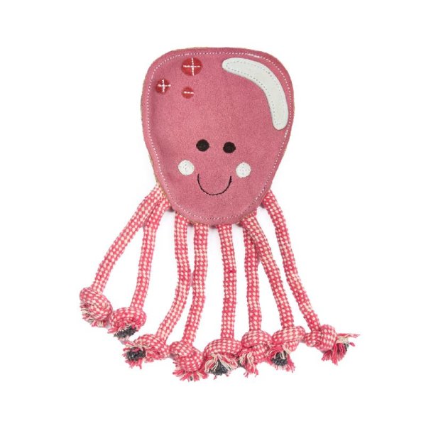 Zoon Lederpus TuffToy Dog Toy