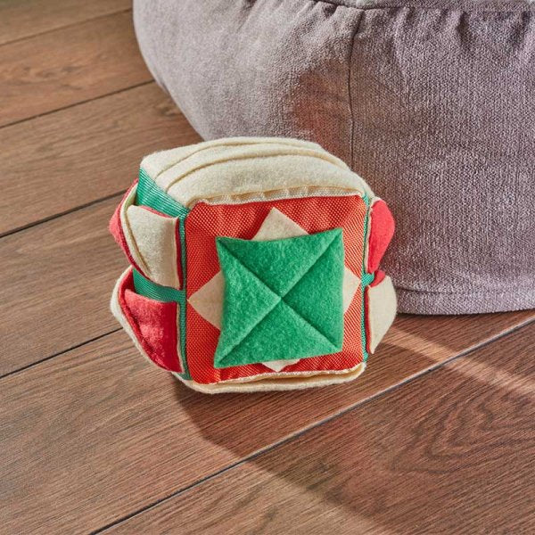 Zoon Treat & Seek Snuffle Box Dog Toy