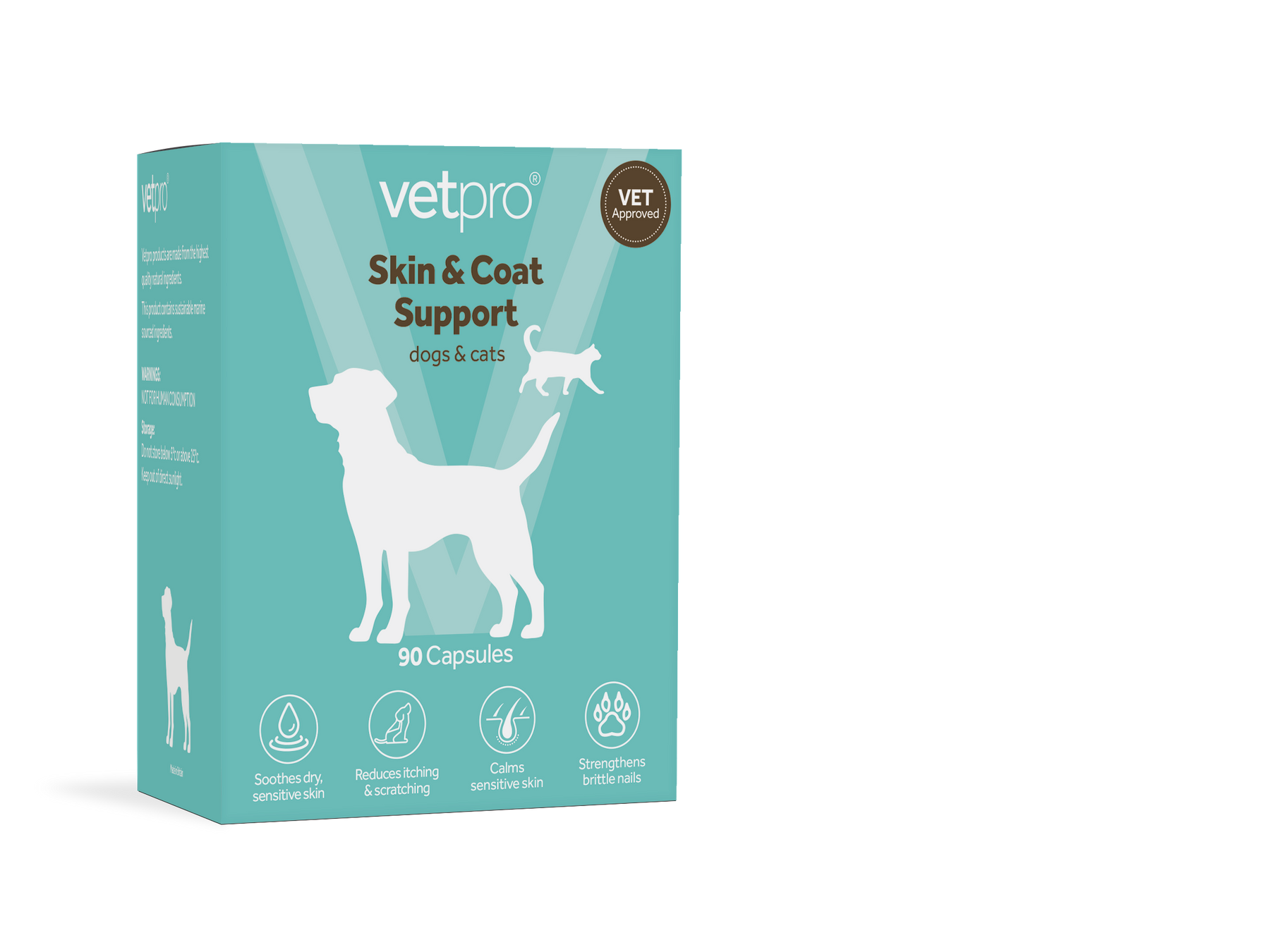 Vetpro Healthy Skin & Glossy Coat - 90 capsules
