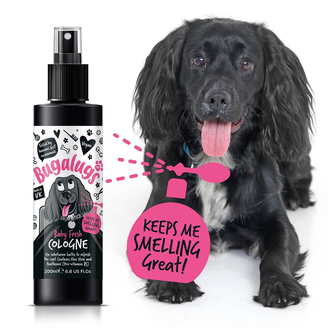 Bugalugs Baby Fresh Dog Cologne