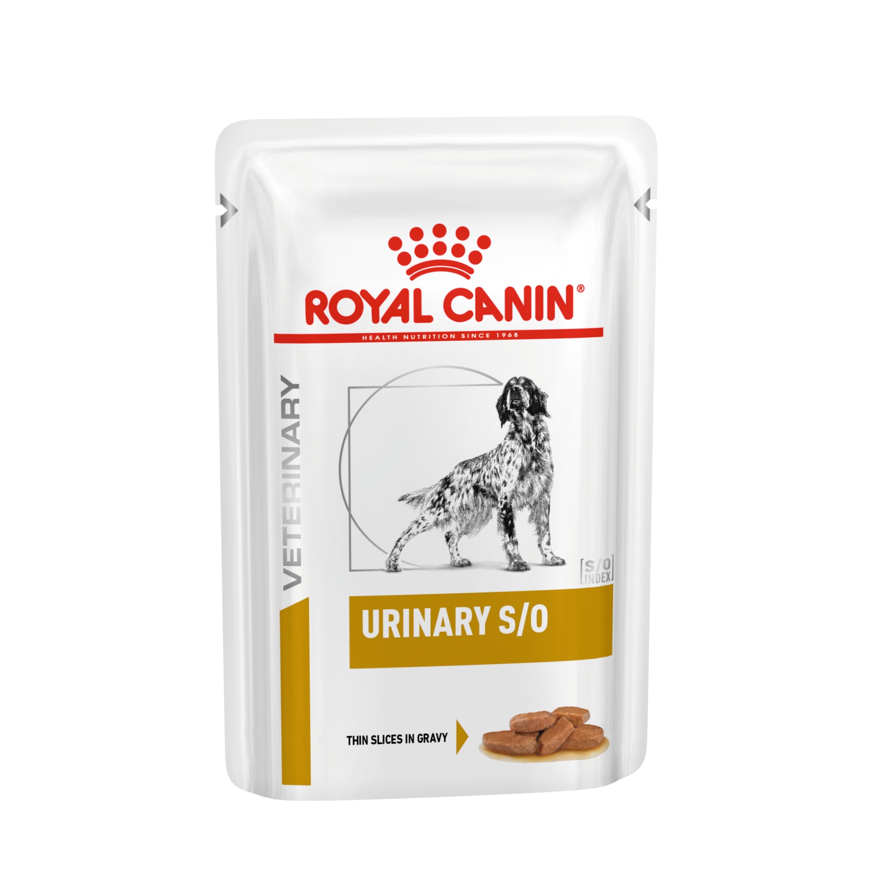 ROYAL CANIN® Canine Urinary S/O Thin Slices in Gravy Adult Wet Dog Food 12s