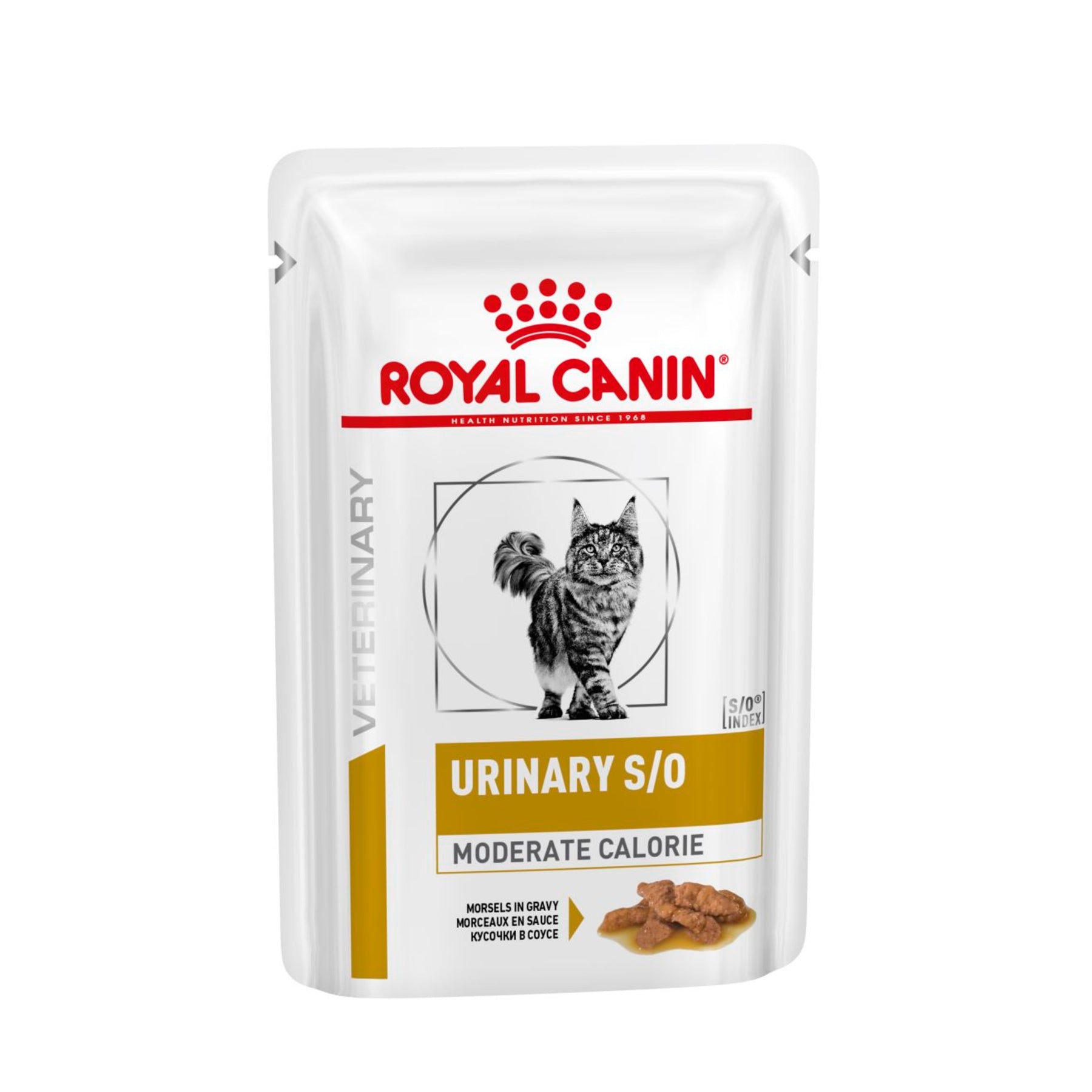 ROYAL CANIN® Feline Urinary S/O Moderate Calorie Morsels in Gravy Adult Wet Cat Food