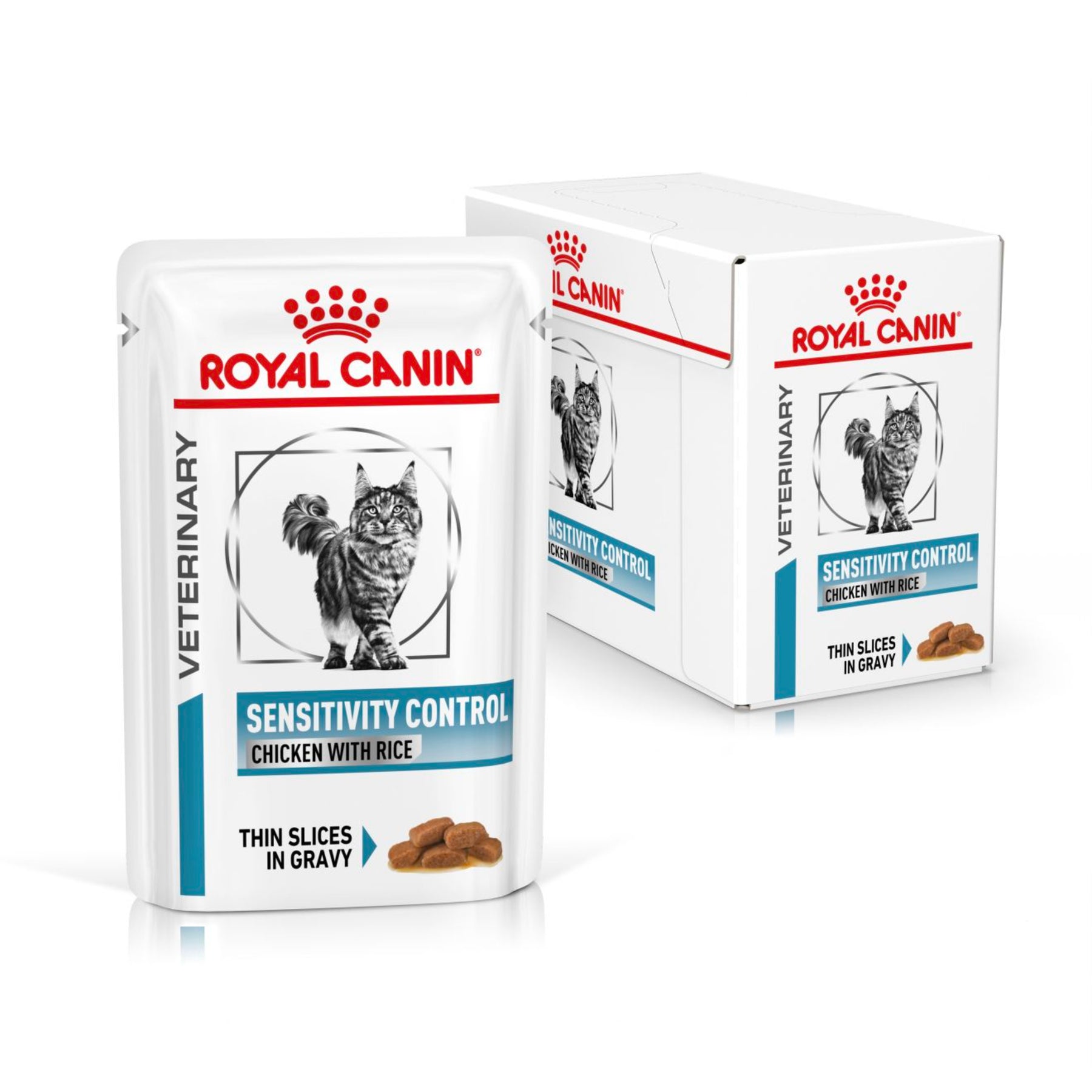 ROYAL CANIN® Feline Sensitivity Control Chicken & Rice Adult Wet Cat Food 48s