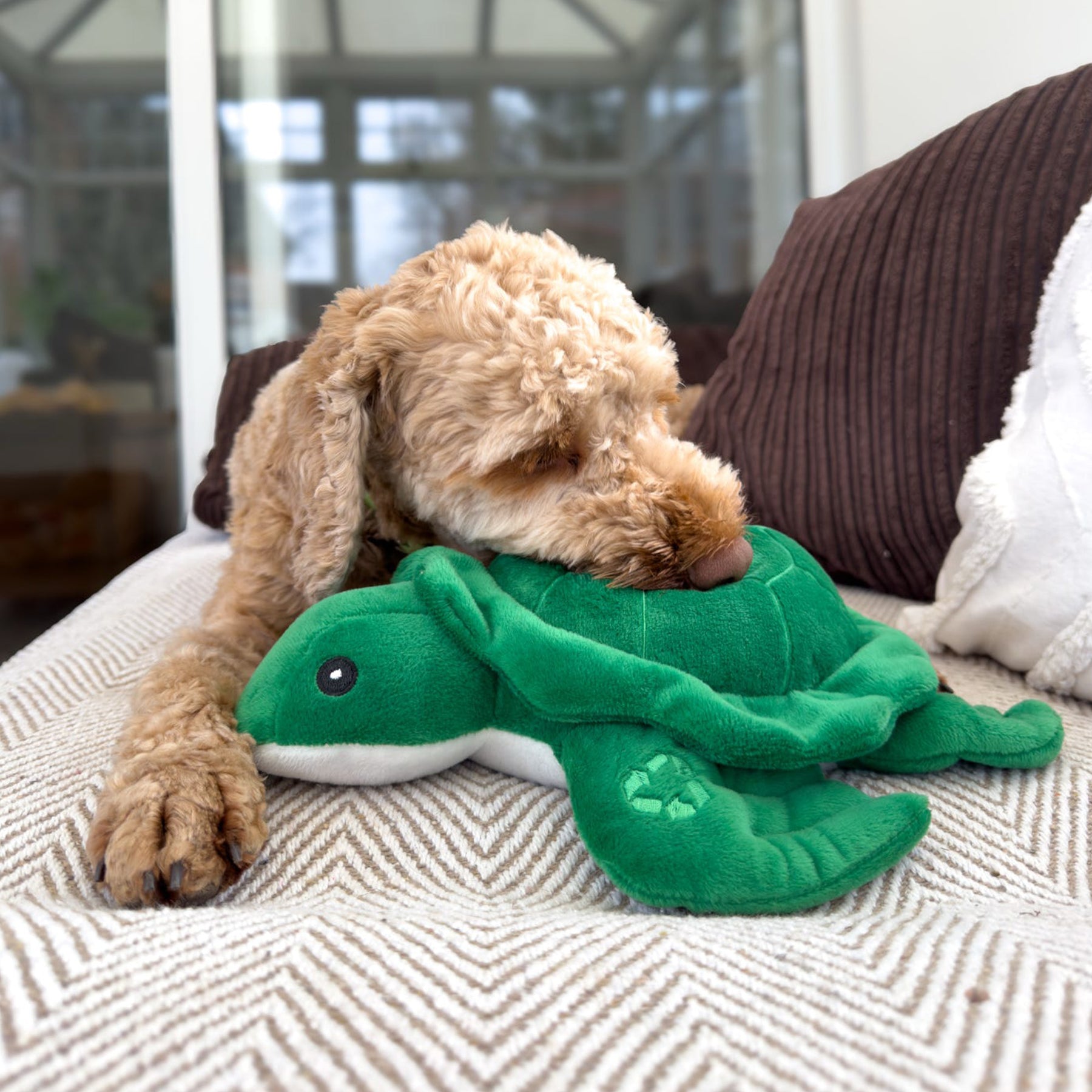 Made From Turtle Dog Toy