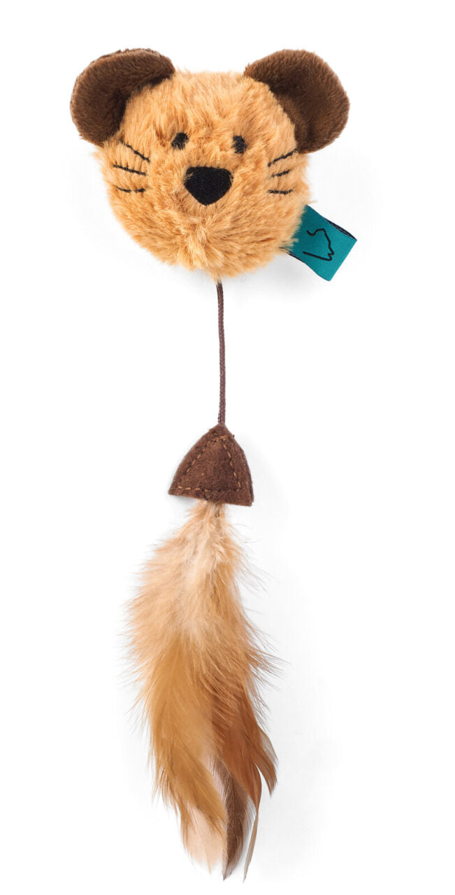 Zoon Nip-It Catnip Mouse Head Cat Toy