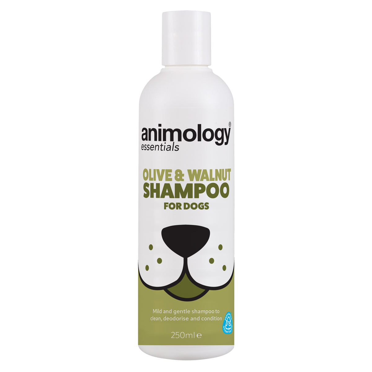 Animology Essentials Olive & Walnut Shampoo (250ml/500ml)
