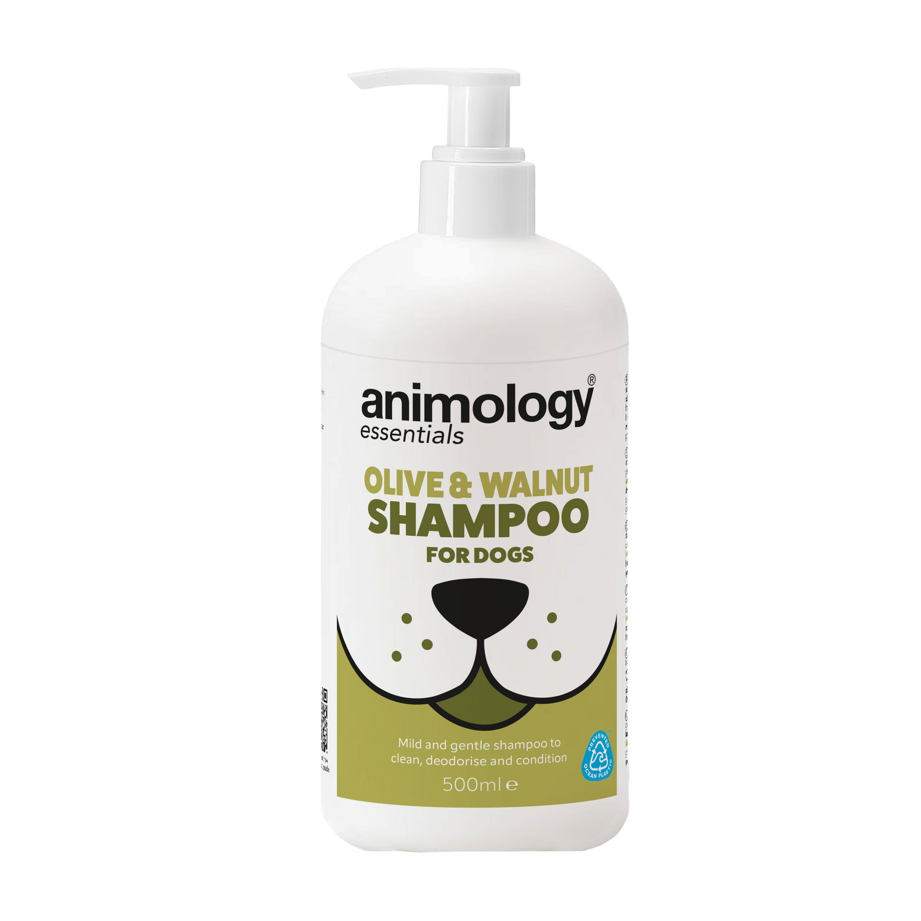 Animology Essentials Olive & Walnut Shampoo (250ml/500ml)