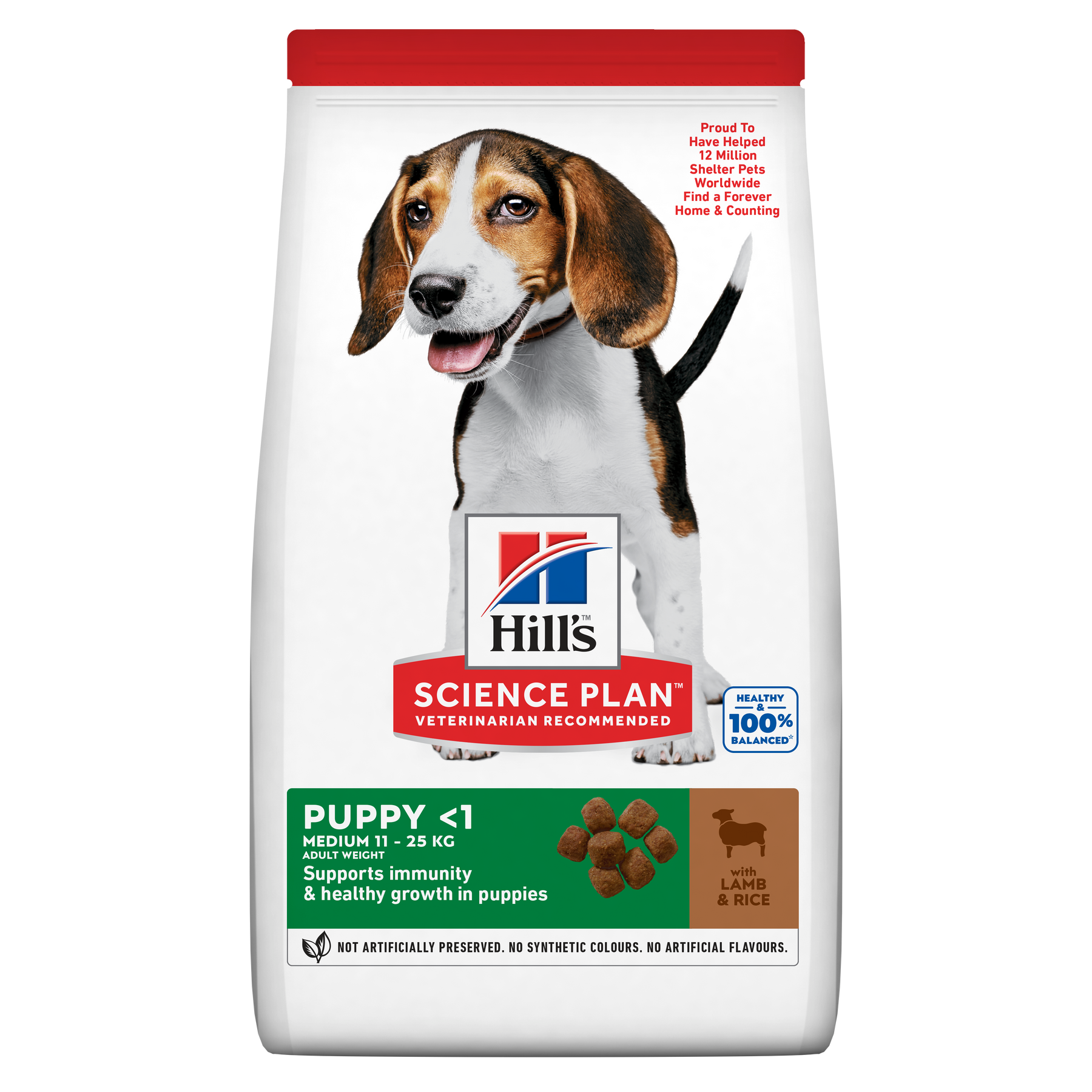 Hill's™ Science Plan Puppy Medium Dry Food Lamb & Rice Flavour