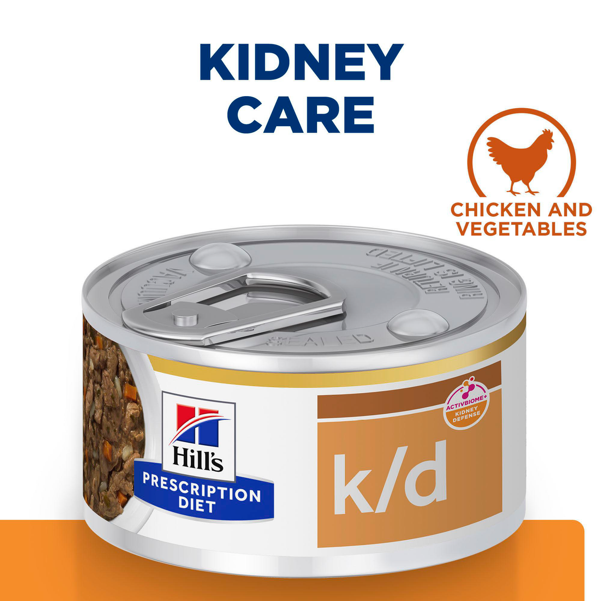 Hill's™ Prescription Diet™ k/d Kidney Care Stew Cat Food with Chicken and added Vegetables