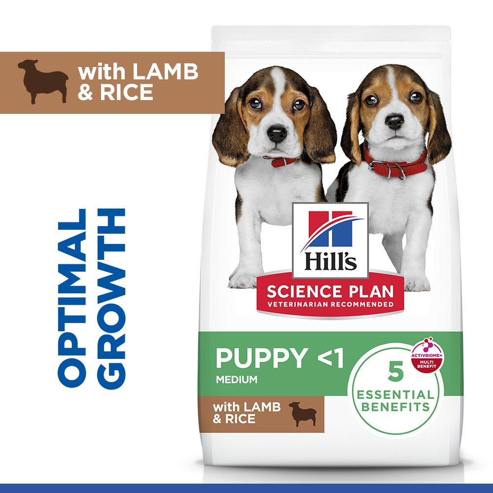 Hill's™ Science Plan Puppy Medium Dry Food Lamb & Rice Flavour