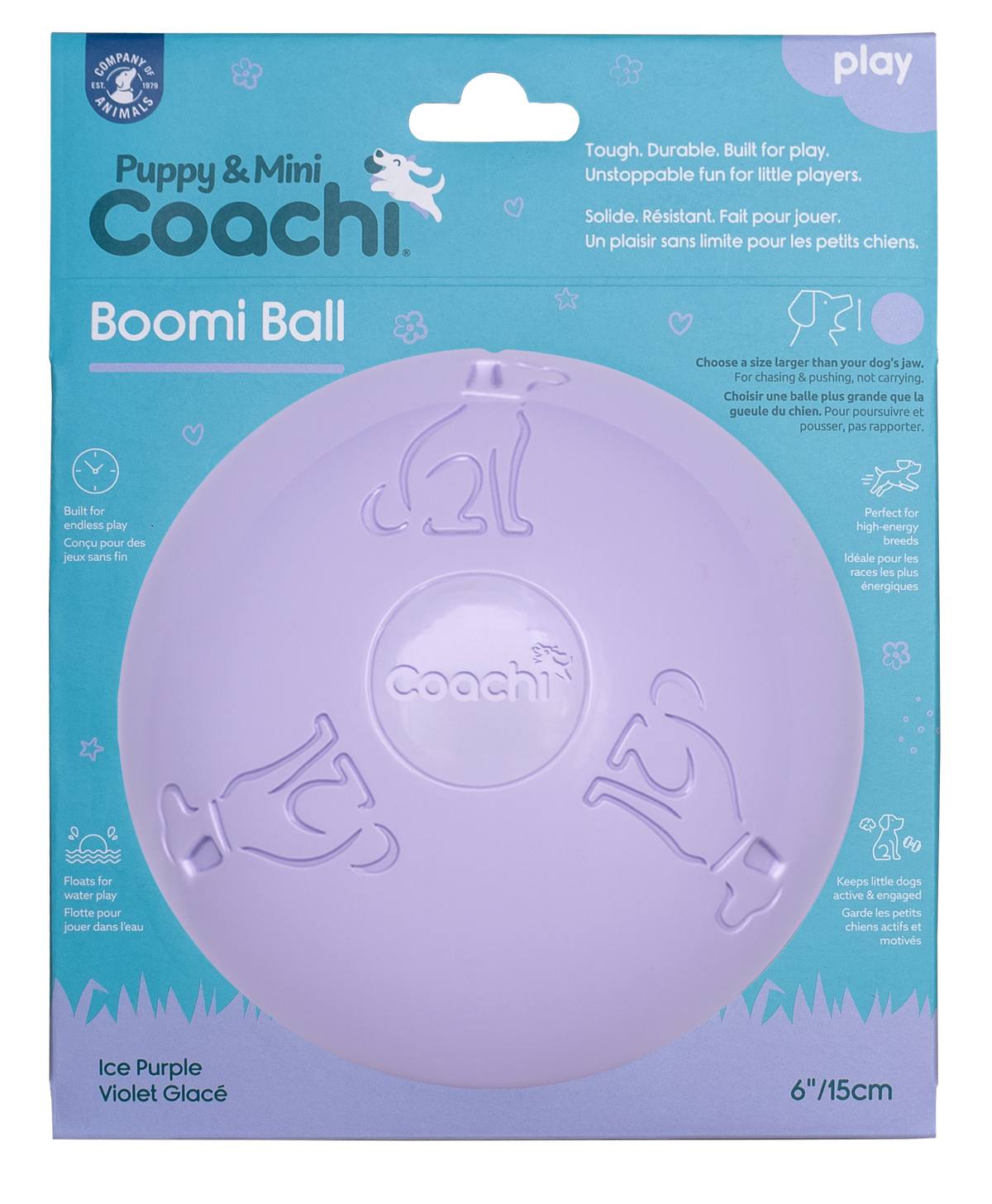 Coachi Puppy & Mini Boomi Ball (2 sizes/2 colours)