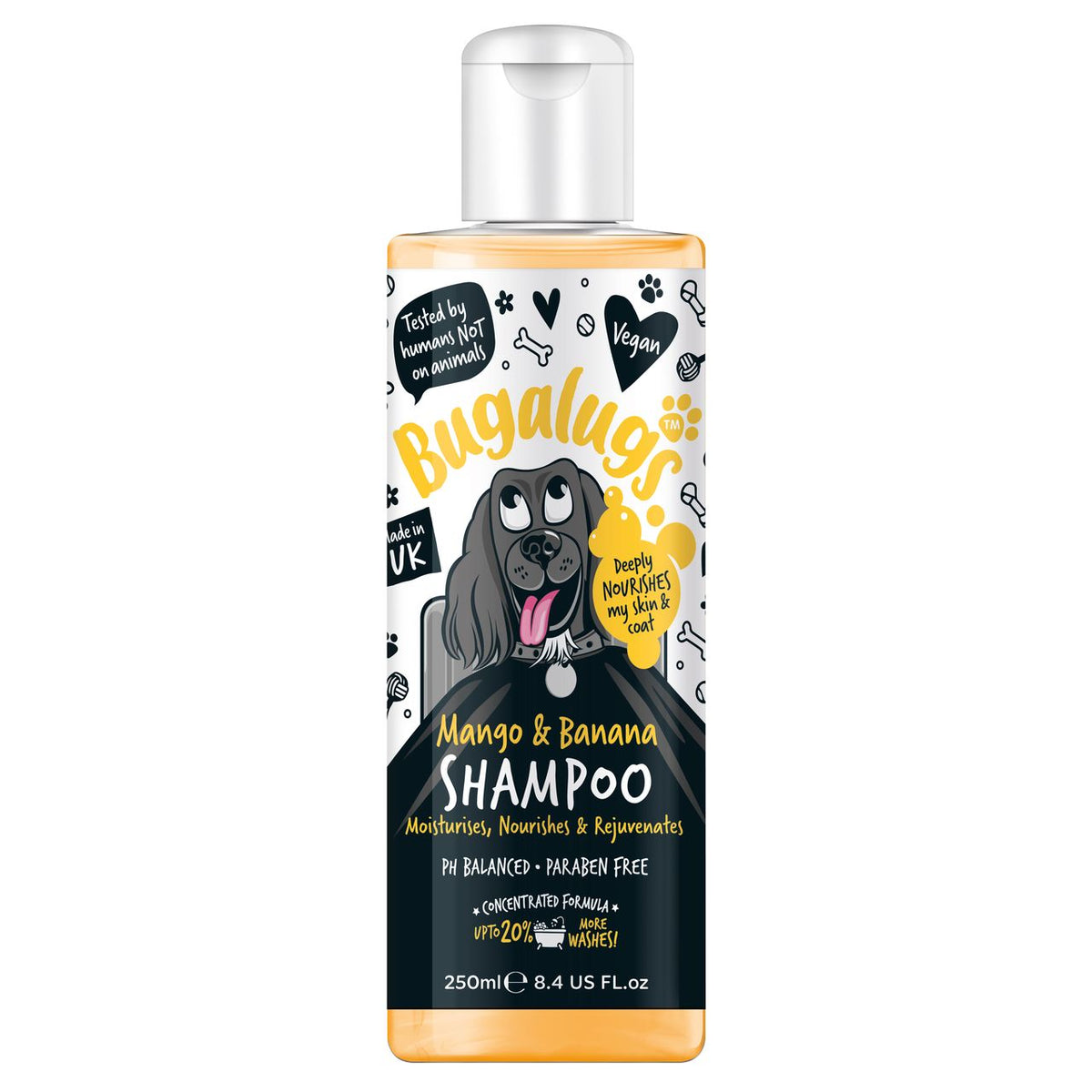 Bugalugs Mango & Banana Dog Shampoo