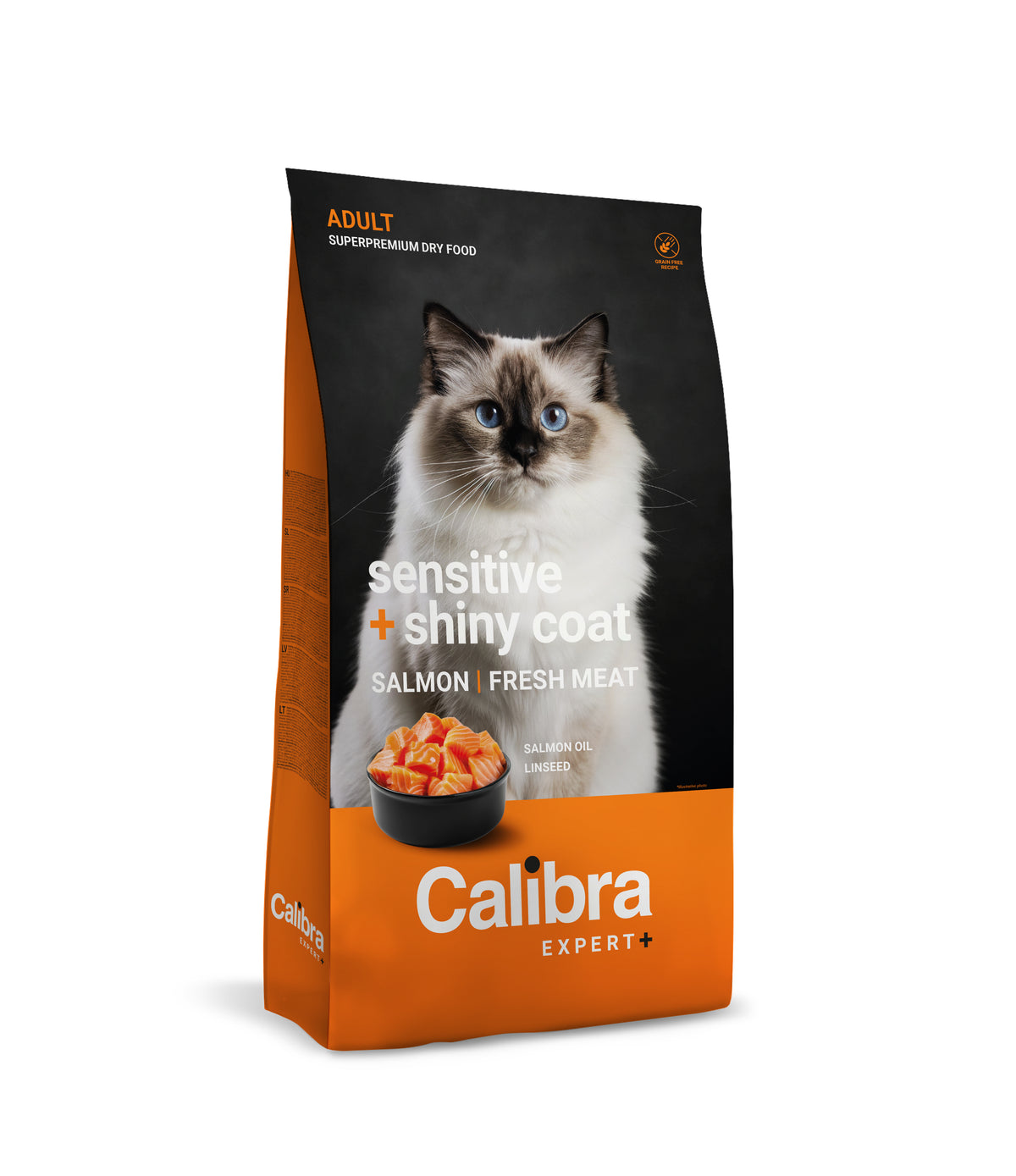 Calibra Cat EXPERT+ Adult Sensitive & Shiny Coat 400g