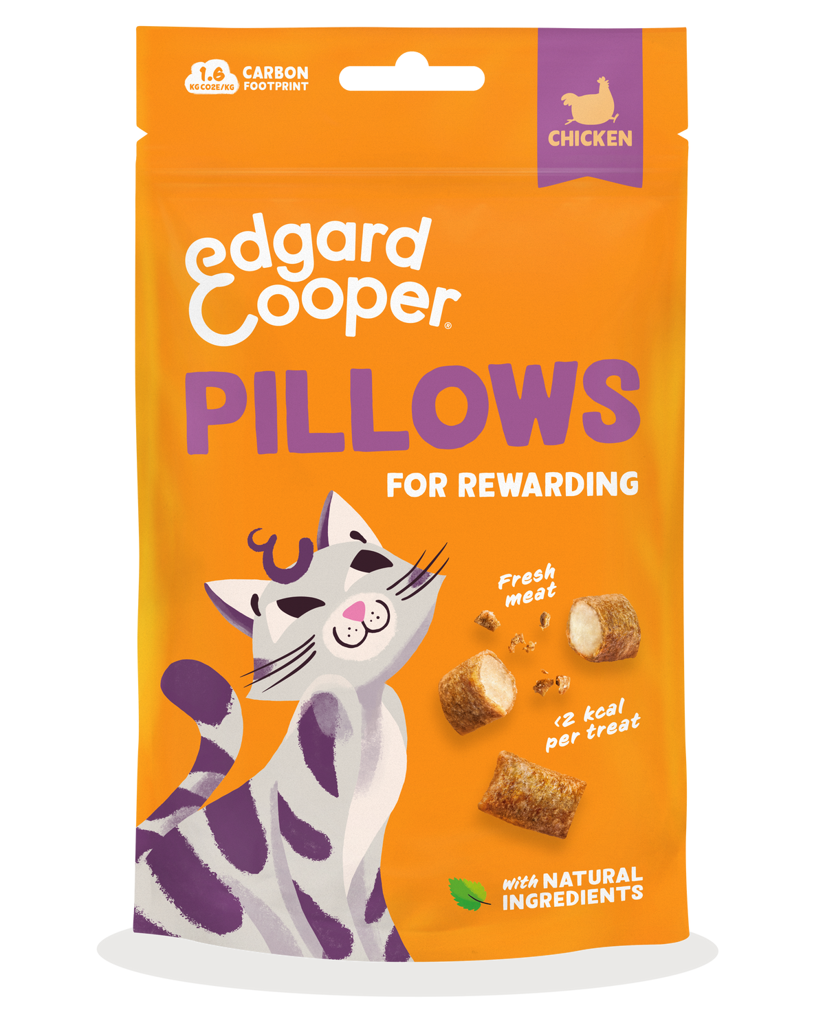 Edgard & Cooper Cat Chicken Pillows 60g