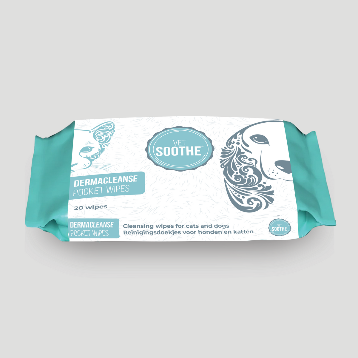VetSoothe Dermacleanse Pocket Wipes