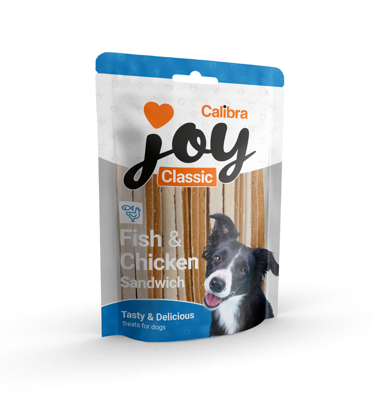 Calibra Joy Dog Classic Fish & Chicken Sandwich 250g/500g