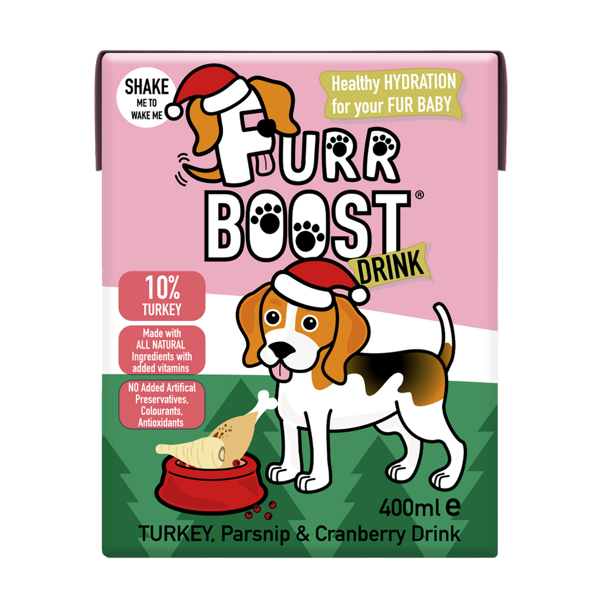 Furr Boost Christmas Turkey Parsnip & Cranberry