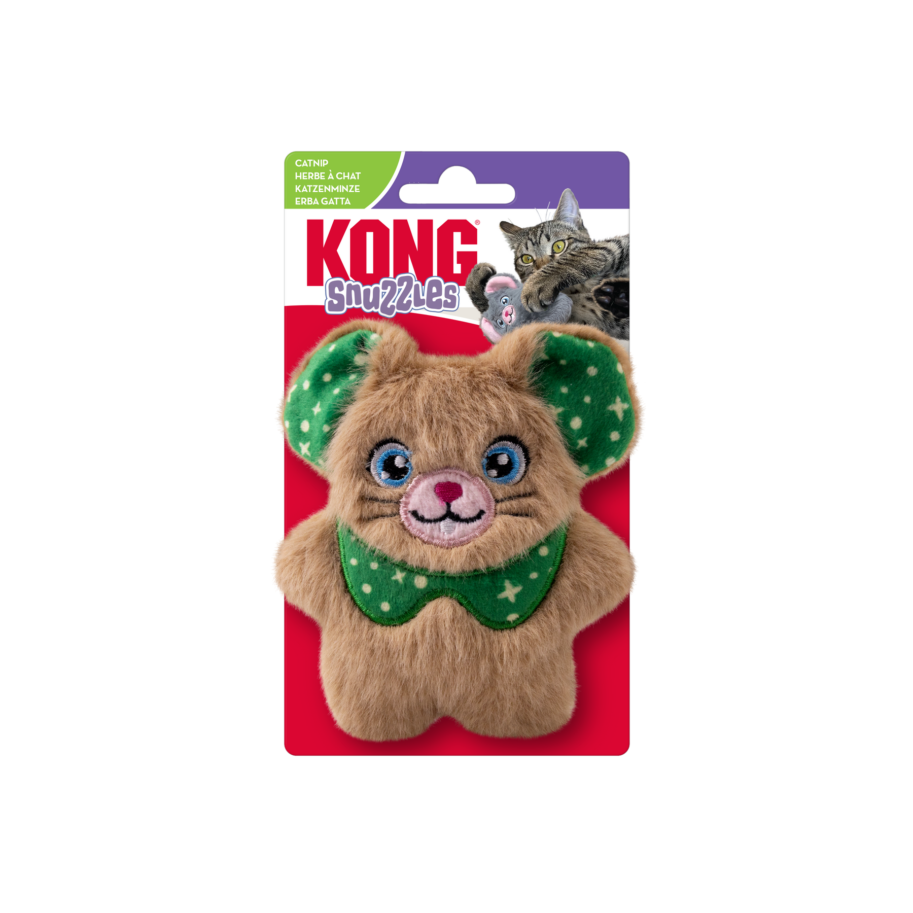 KONG Holiday Snuzzles Mouse Assorted