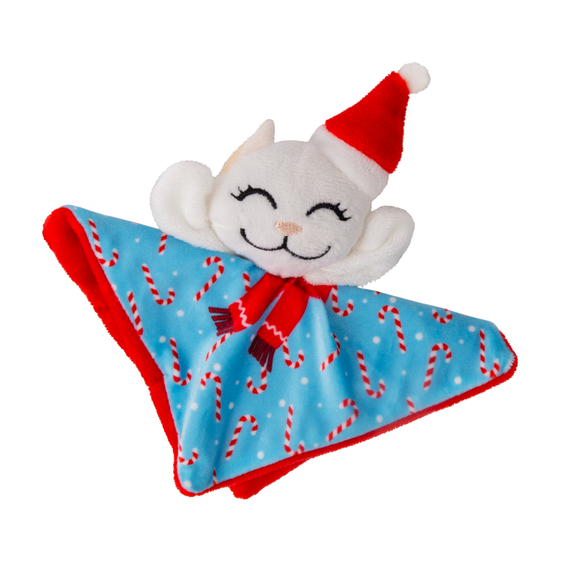 KONG Holiday Crackles Santa Kitty