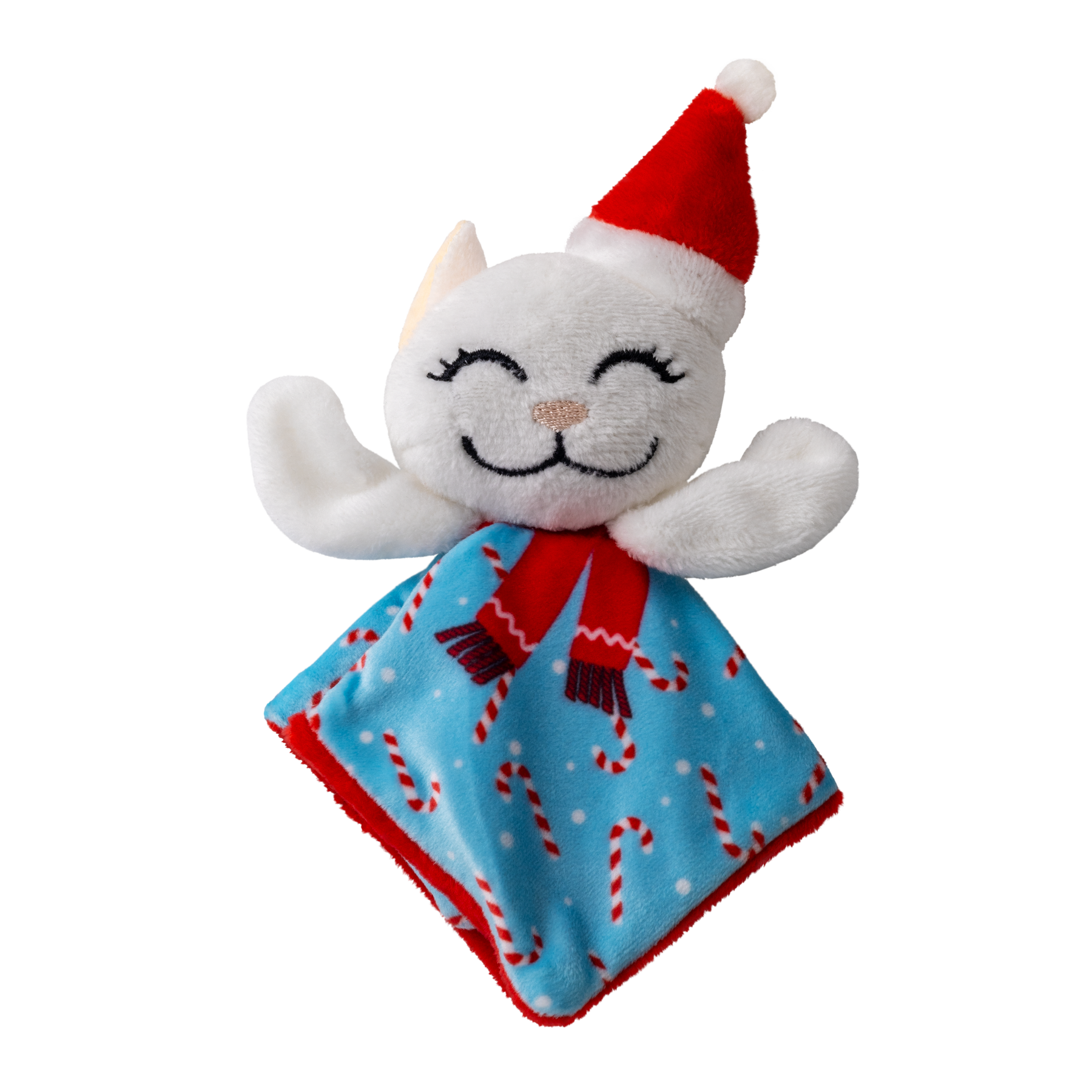KONG Holiday Crackles Santa Kitty