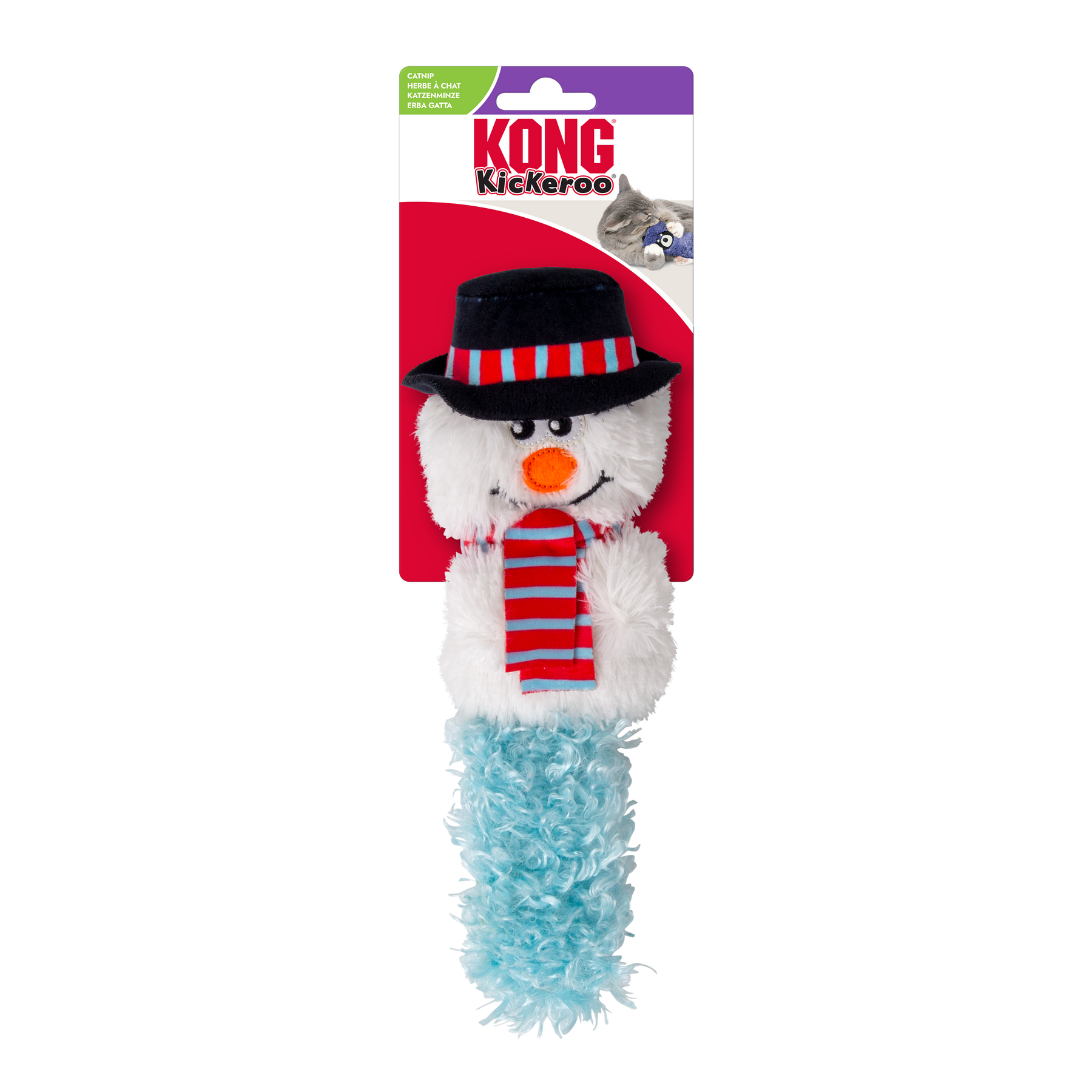 KONG Holiday Kickeroo Character Assorted