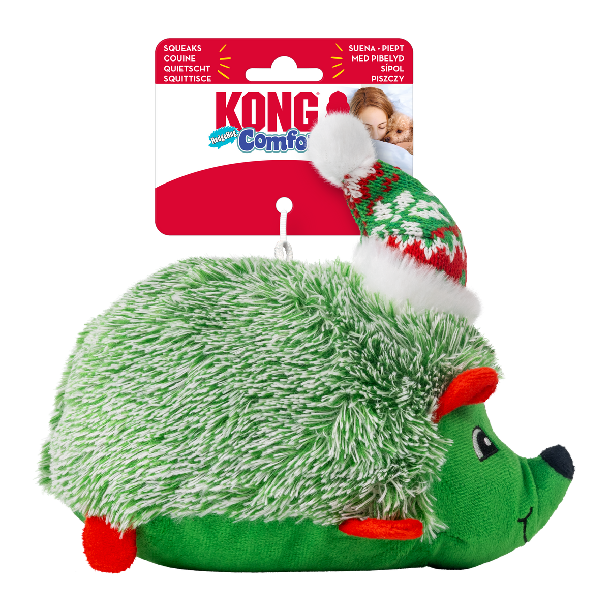 KONG Holiday Comfort HedgeHug Assorted Medium