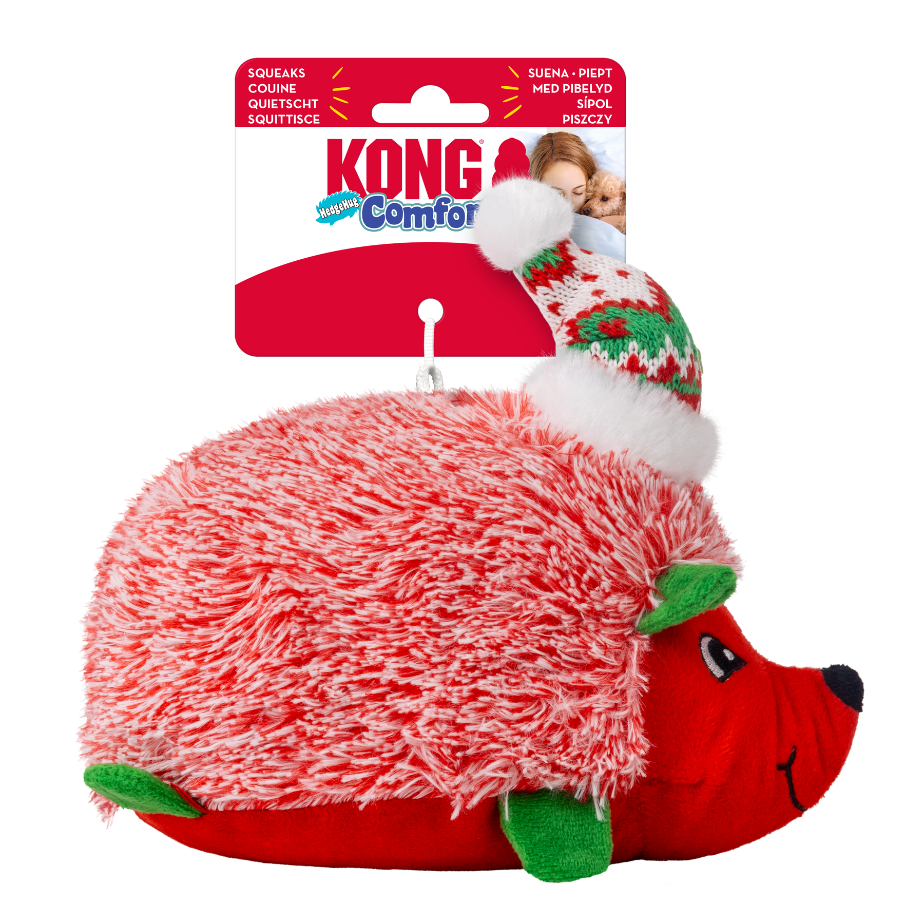 KONG Holiday Comfort HedgeHug Assorted Medium