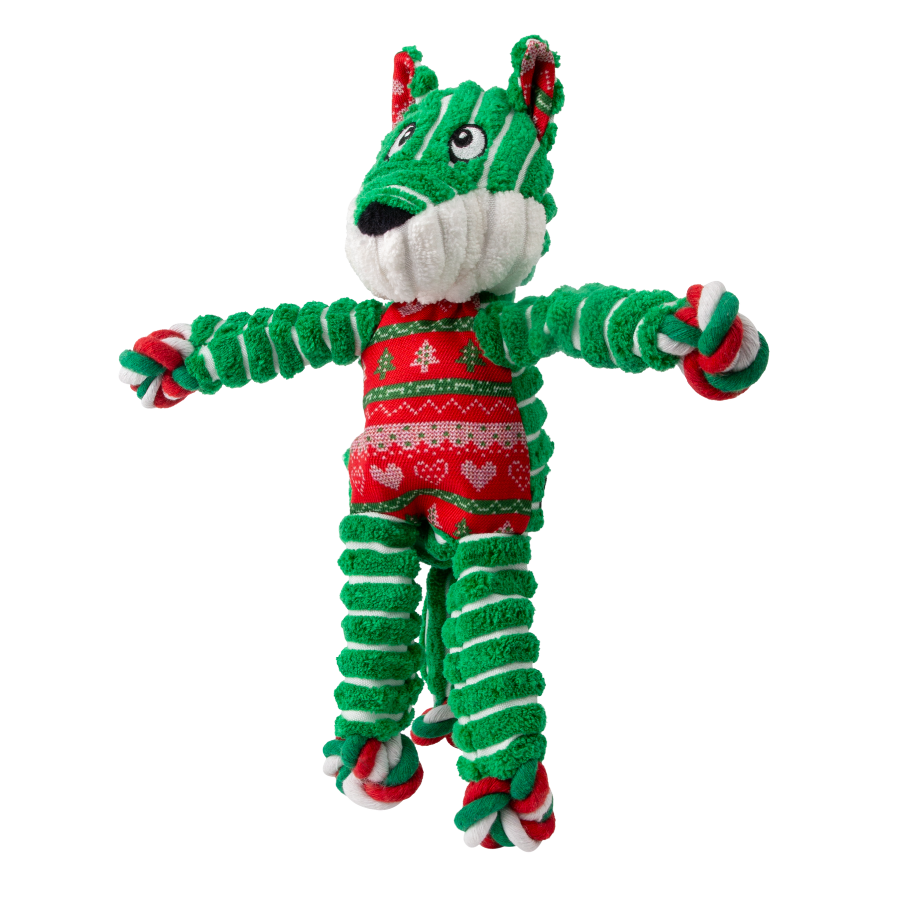 KONG Holiday Floppy Knots Fox Small/Medium