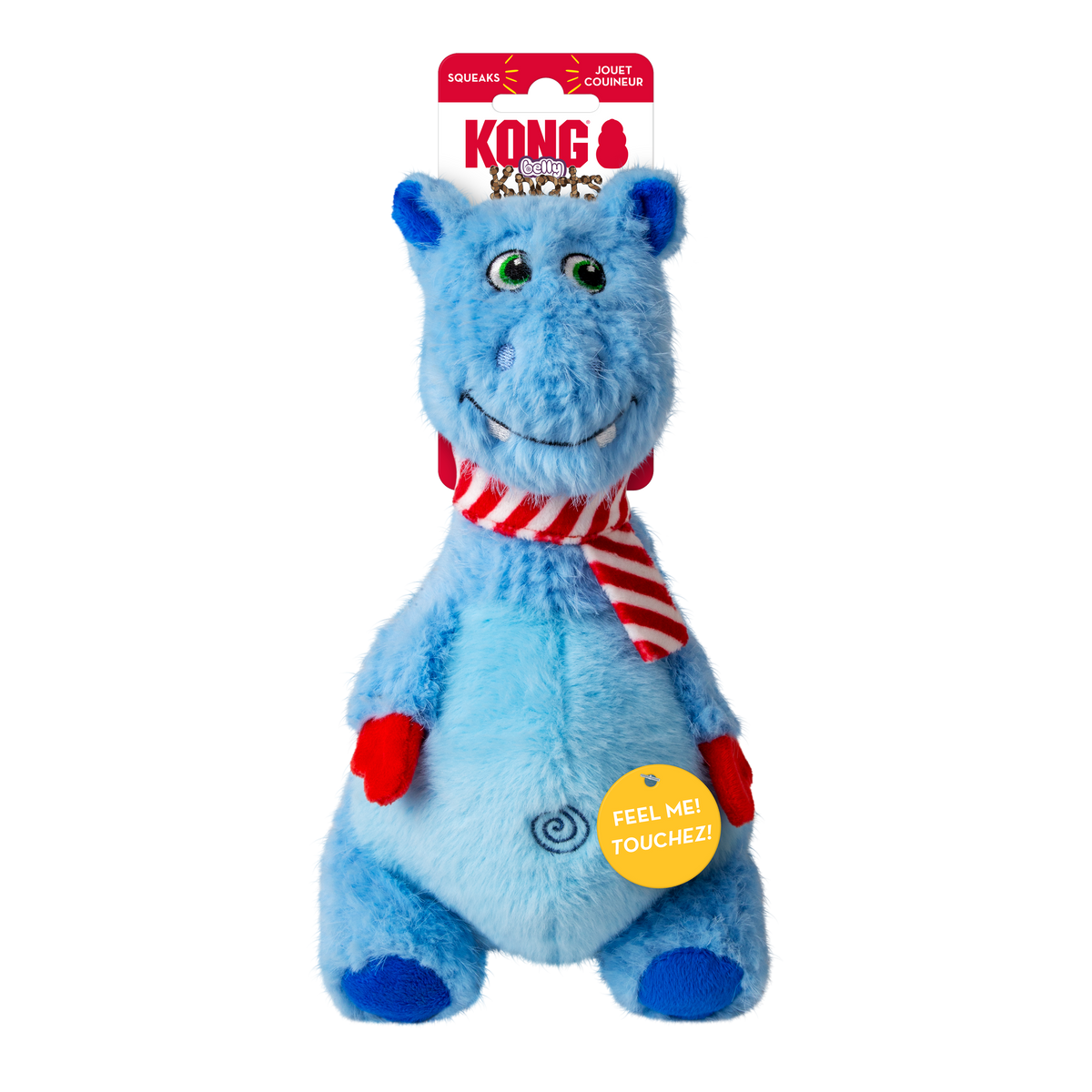 KONG Holiday Knots Belly Hippo Medium/Large