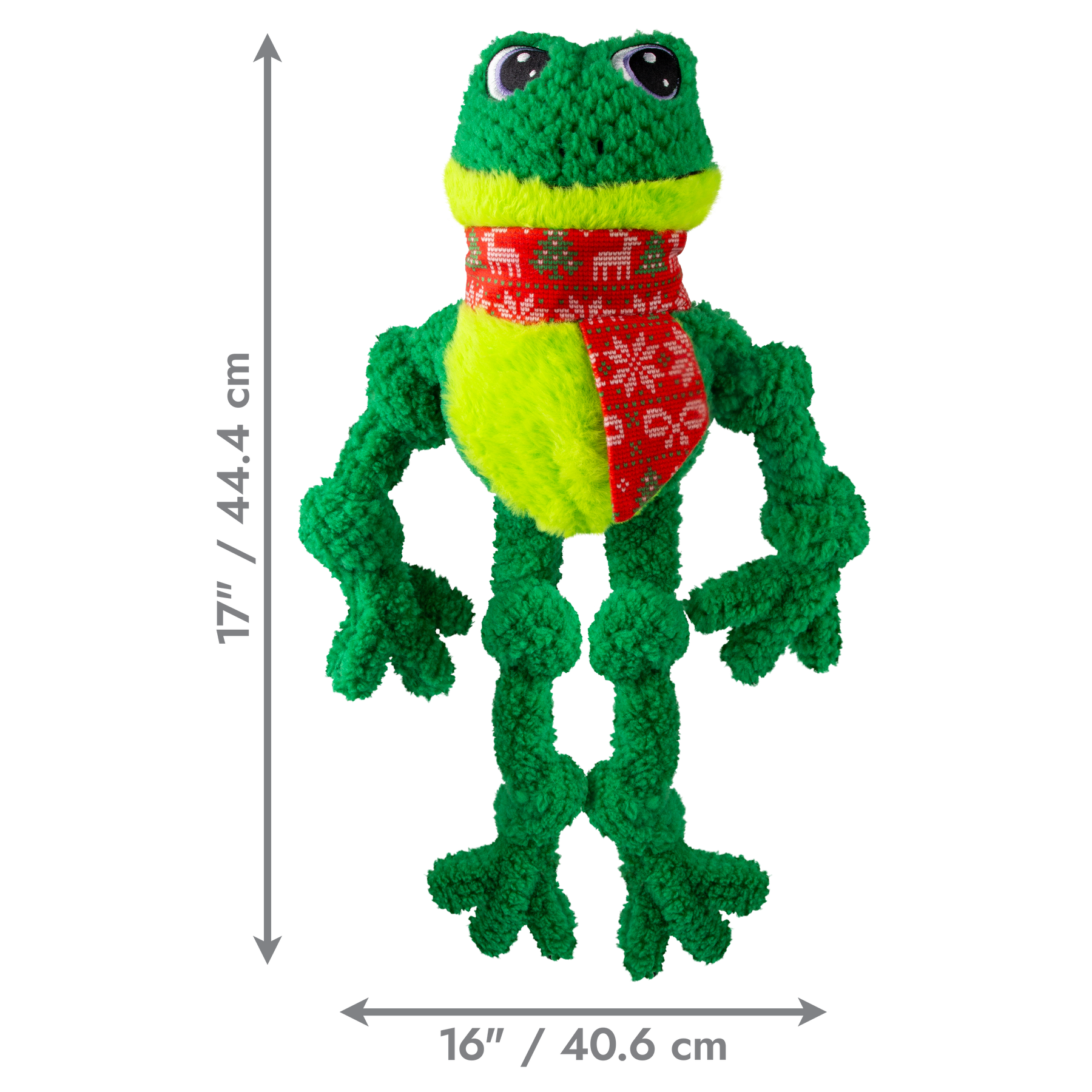 KONG Holiday Knots Frog Large/XLarge