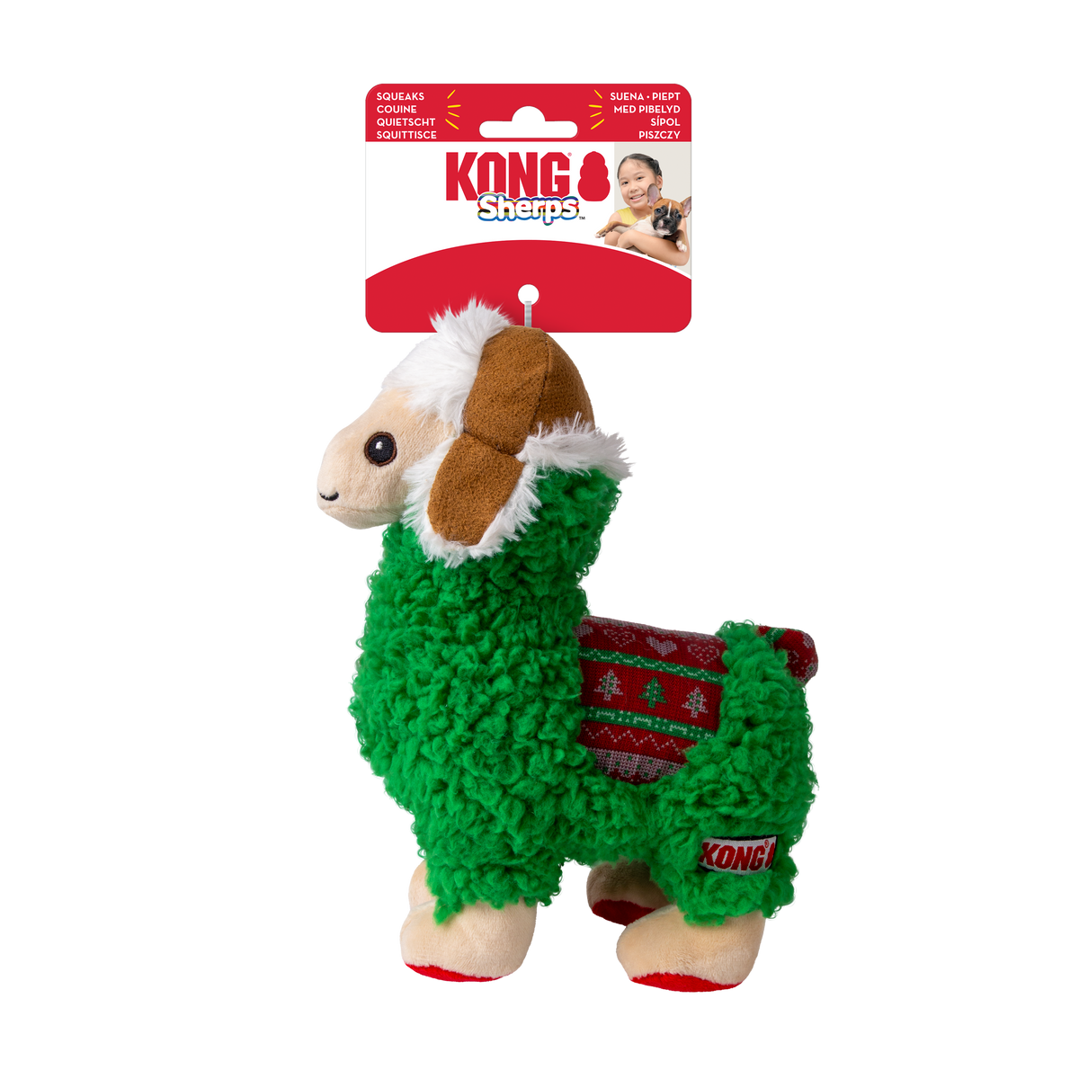 KONG Holiday Sherp Llama Medium