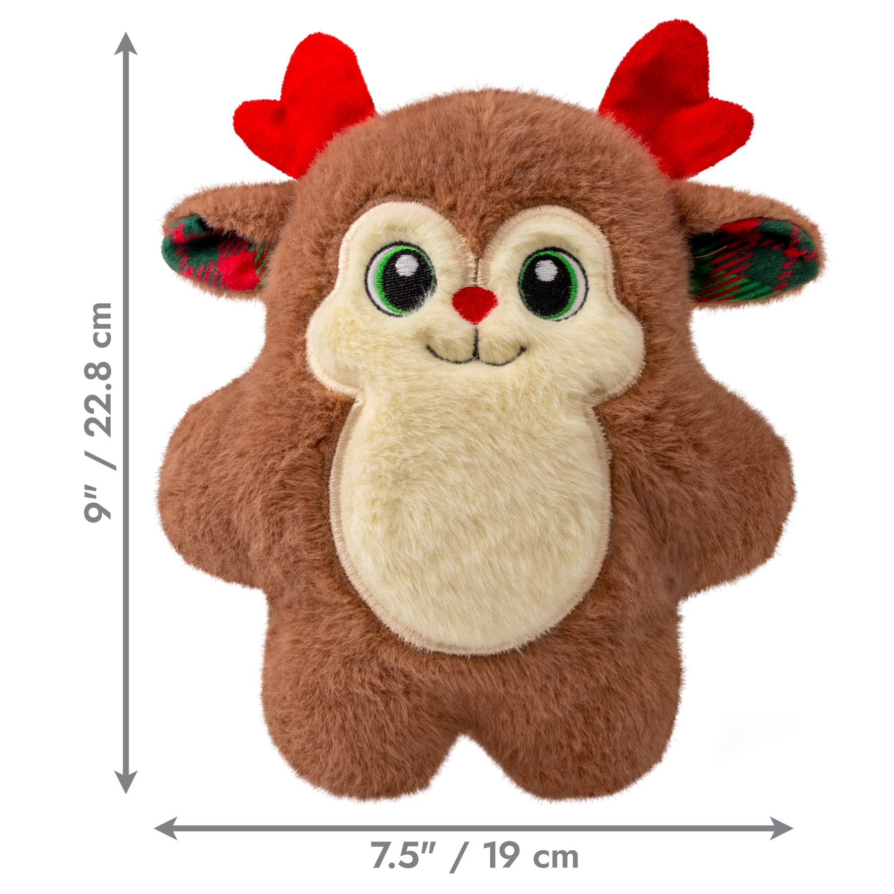KONG Holiday Snuzzles Reindeer Medium