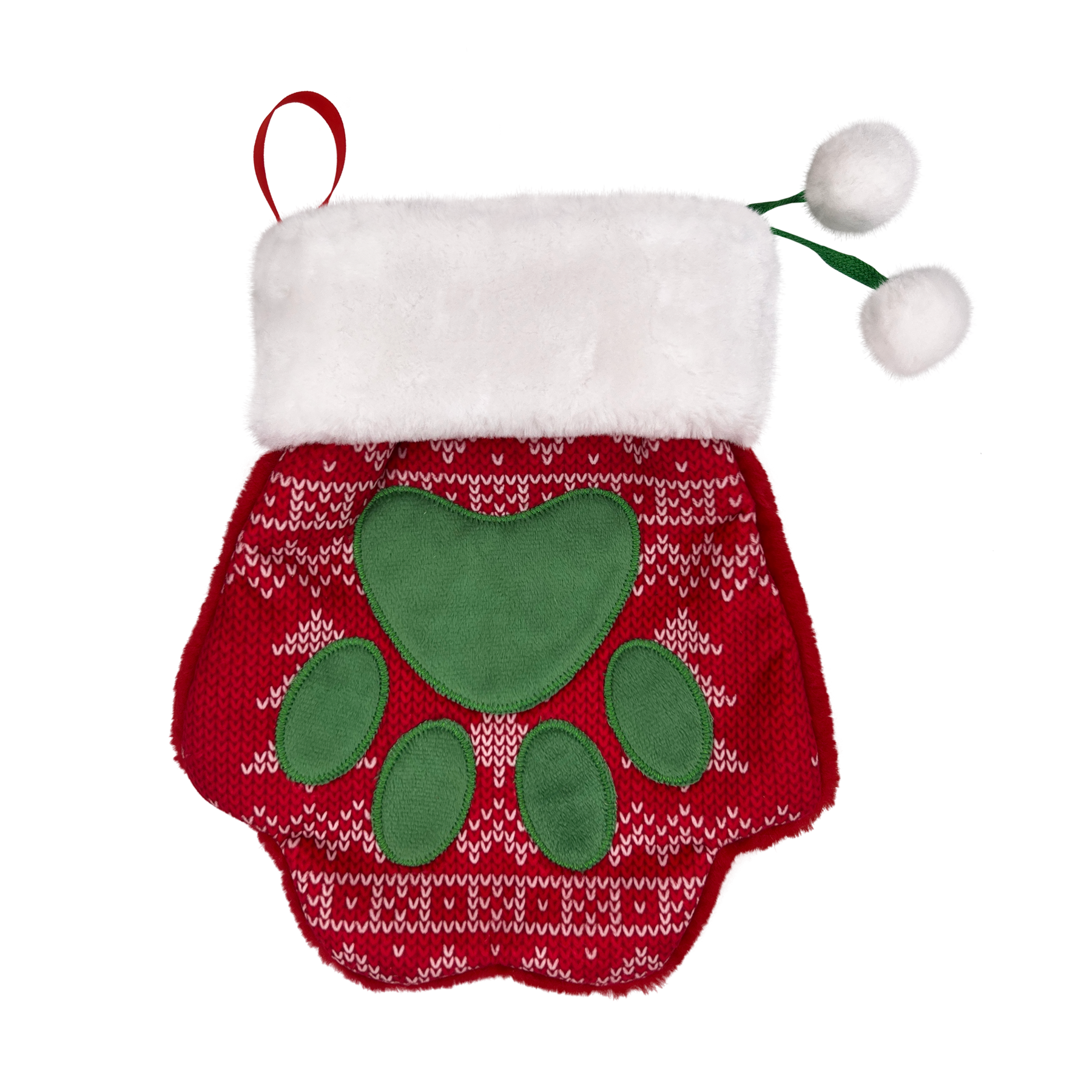 KONG Holiday Stocking Paw Large
