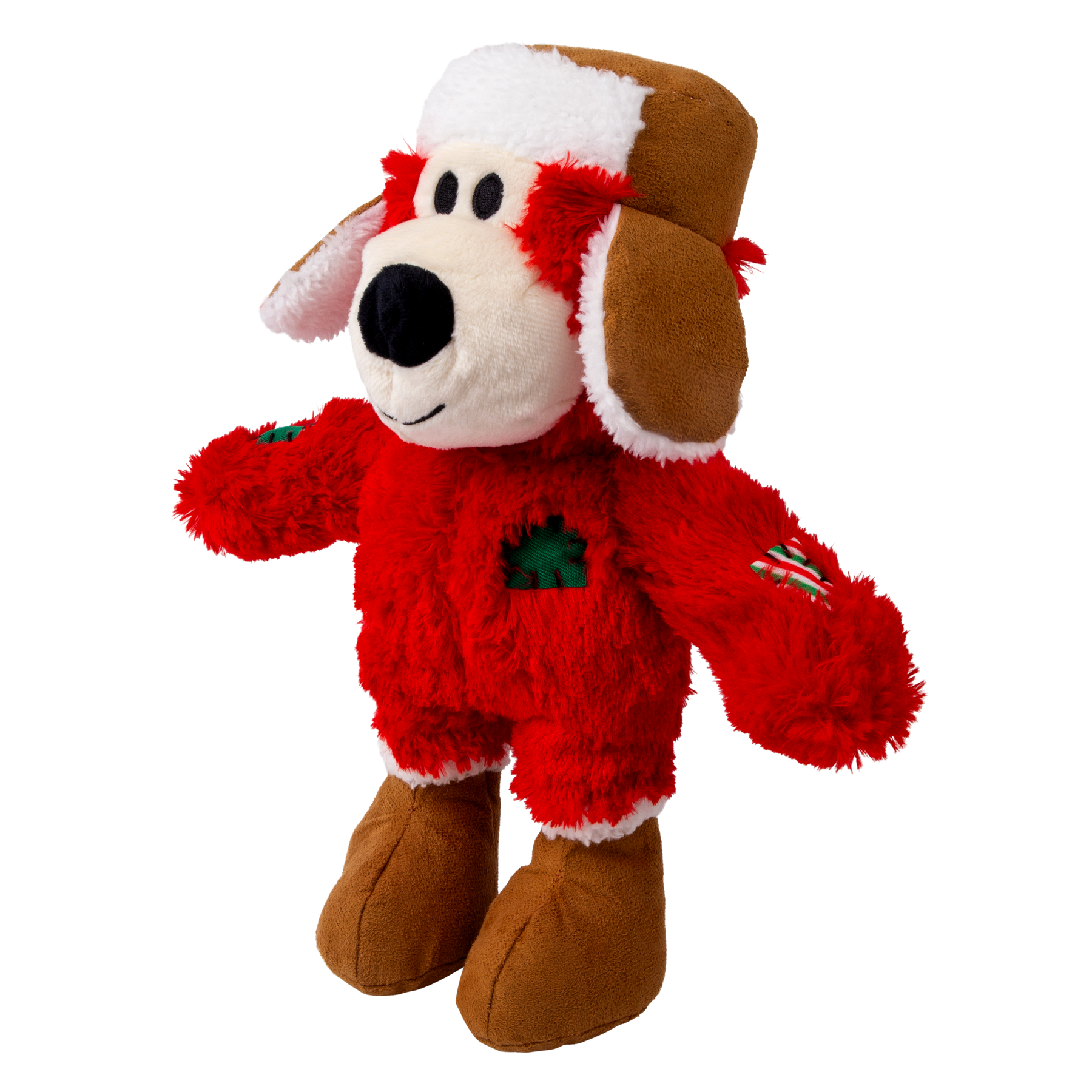 KONG Holiday Wild Knots Bear Assorted Medium/Large