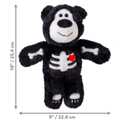 KONG Halloween Wild Knots Skeleton Bear Assorted Medium/Large