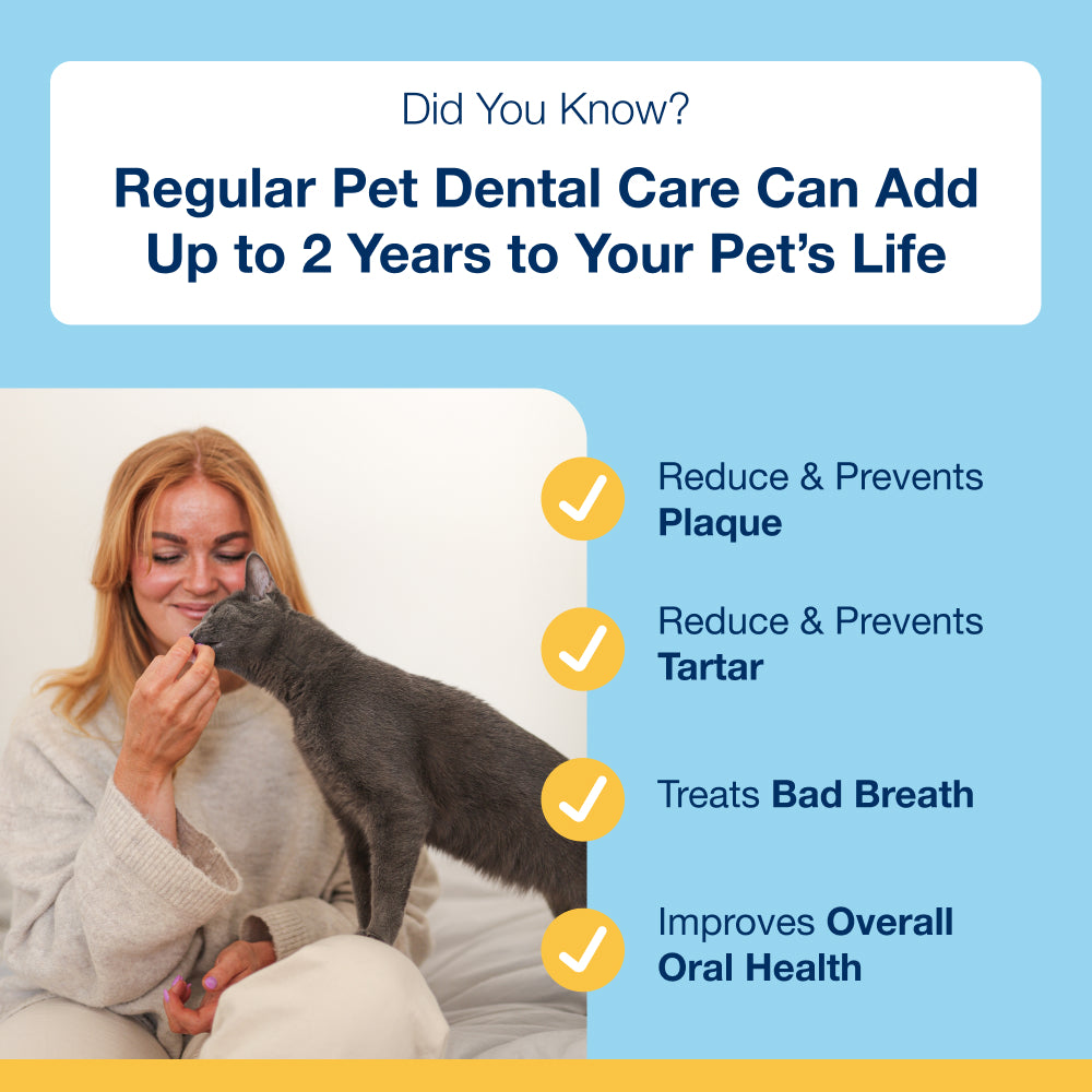 Plaque Off Dental Bites Cats Salmon 60g